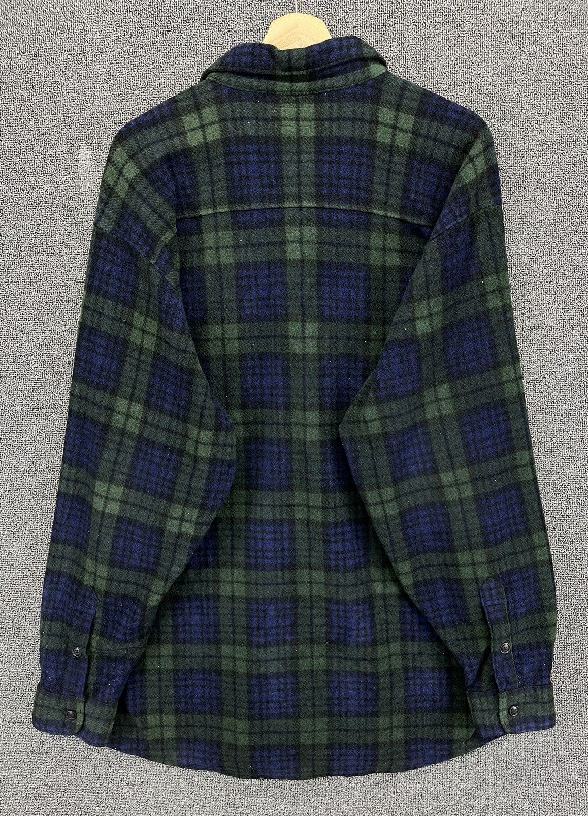 Flannel Vintage L.L. Bean Shadows Plaid Shirts Button Up Flannel Size US L / EU 52-54 / 3 - 8 Thumbnail