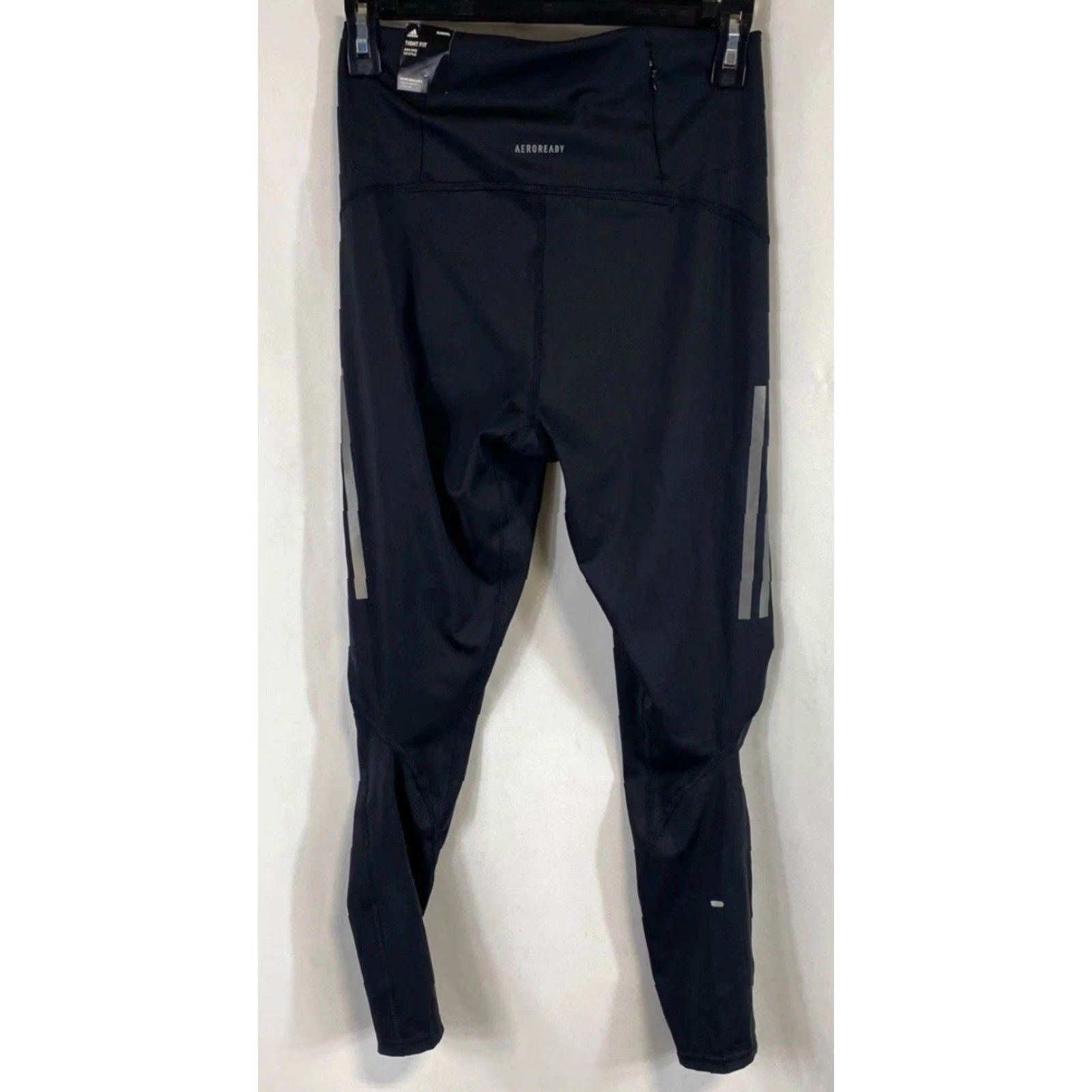 Adidas NEW Adidas OTR 7/8 Tight Women's Black Carrera Compression Leggings S Tight Skinny Inseam 25 in Activewear Running Winter Pullo n Closure Size 28" / US 6 / IT 42 - 2 Thumbnail