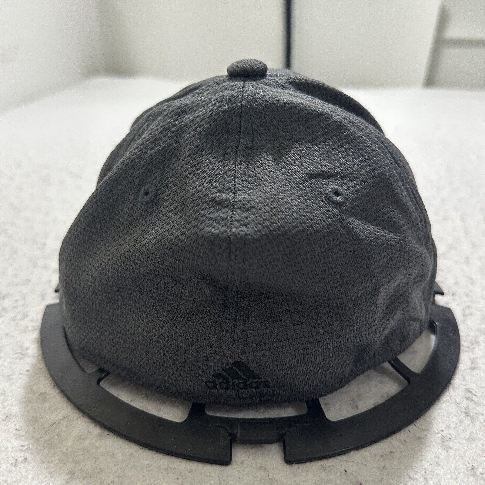 Adidas Adidas Gray Athletic Baseball Cap Embroidered Logo Hat Size ONE SIZE - 6 Thumbnail