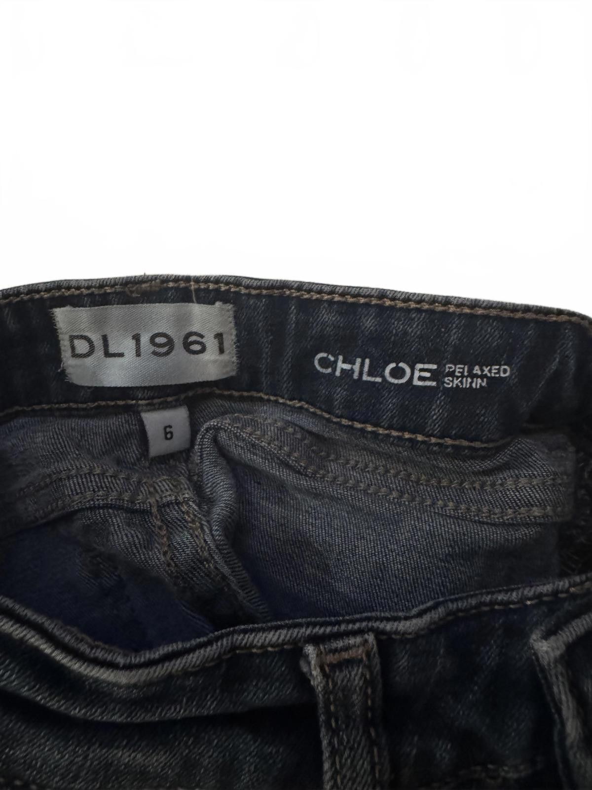DL1961 DL1961 Chloe Girls' Skinny Jeans Dark Wash Size 6 Size 24" / US 00 / IT 34 - 3 Thumbnail
