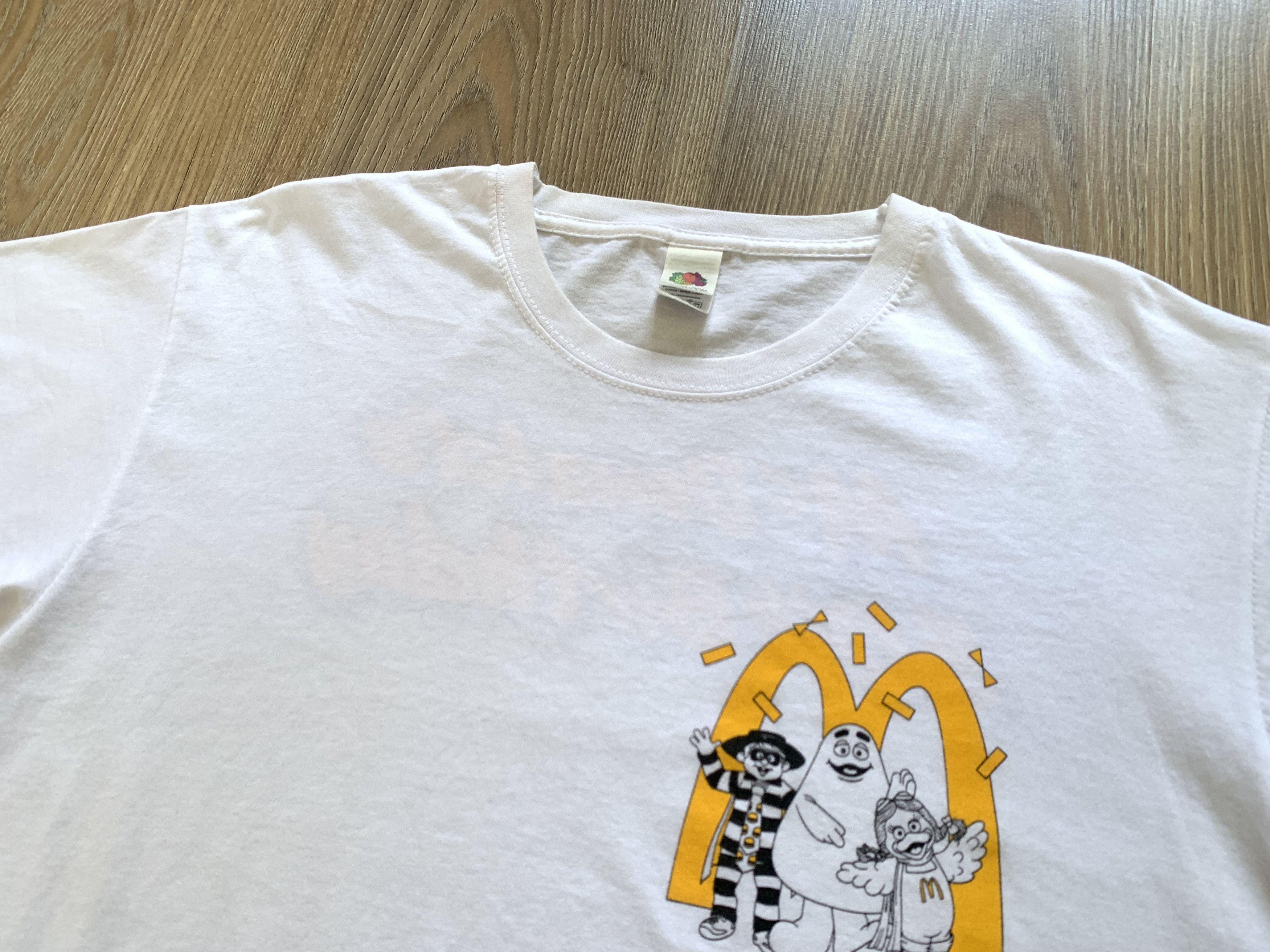 Fruit Of The Loom Tultex Mc Happy Day Mcdonald's Charity T Shirt Size US M / EU 48-50 / 2 - 4 Thumbnail