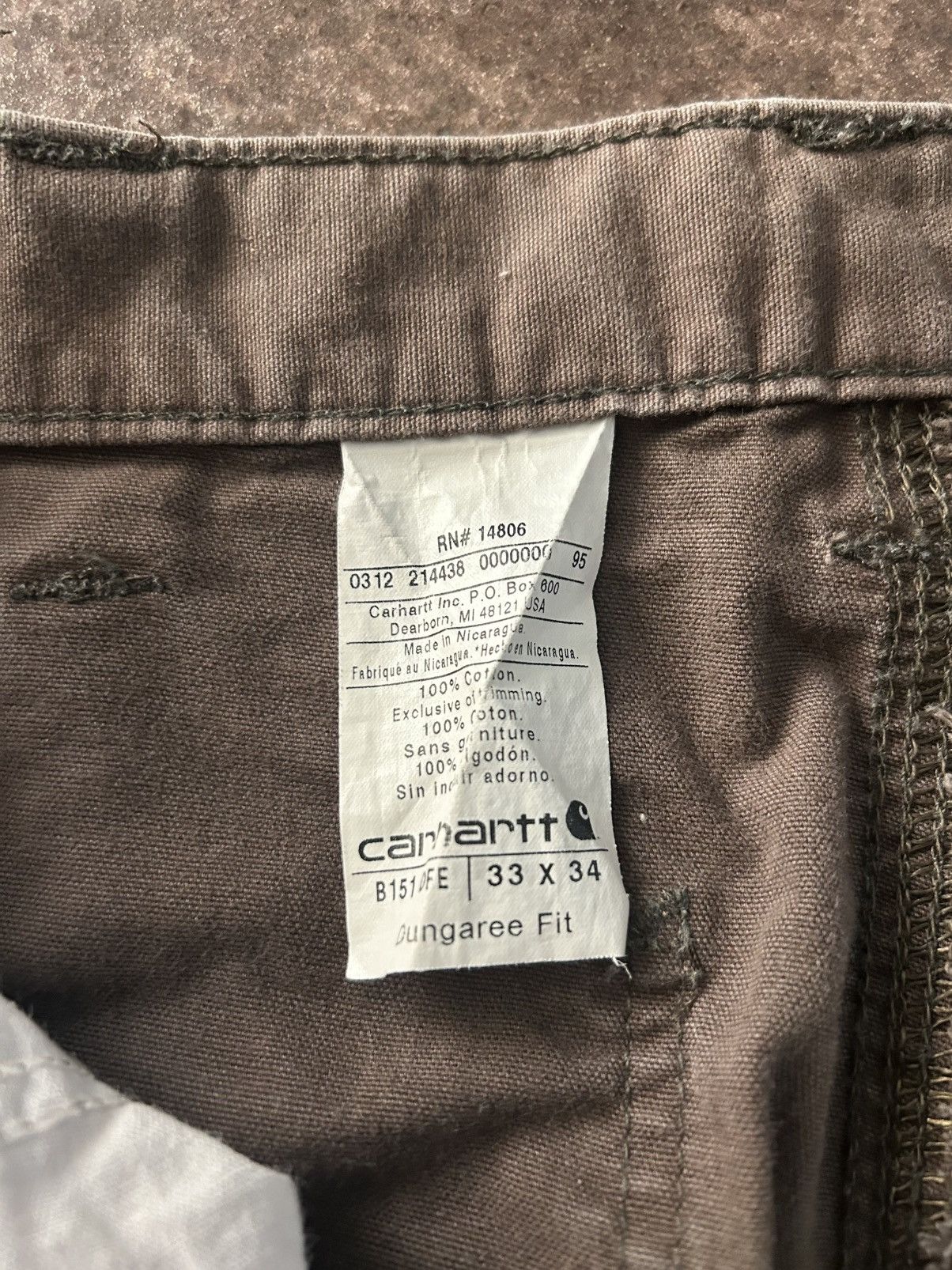 Carhartt Carhartt Size US 33 - 5 Thumbnail