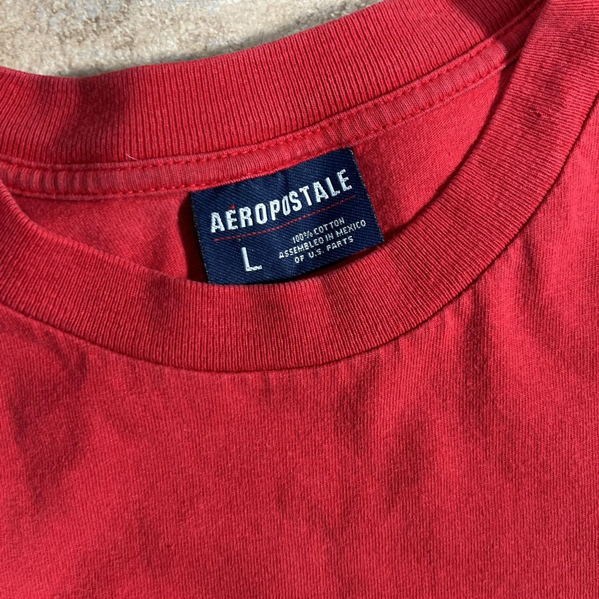 Aeropostale Vintage Aeropostale Shirt Large Red Y2K Logo Tee Skater Size US L / EU 52-54 / 3 - 4 Thumbnail
