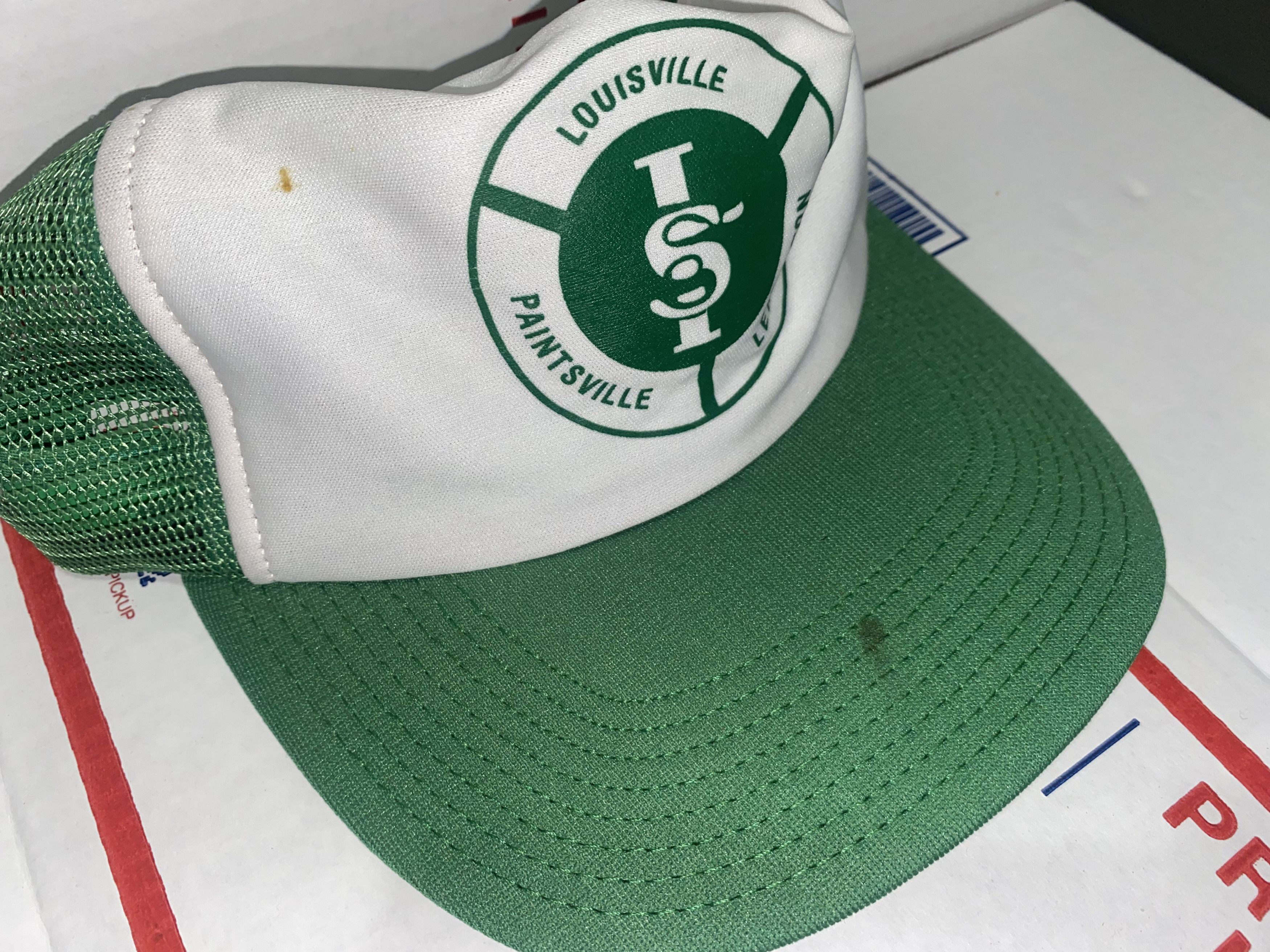 Vintage vtg Snapback Hat mesh Trucker Cap ISI Kentucky Company Brand Size ONE SIZE - 3 Thumbnail