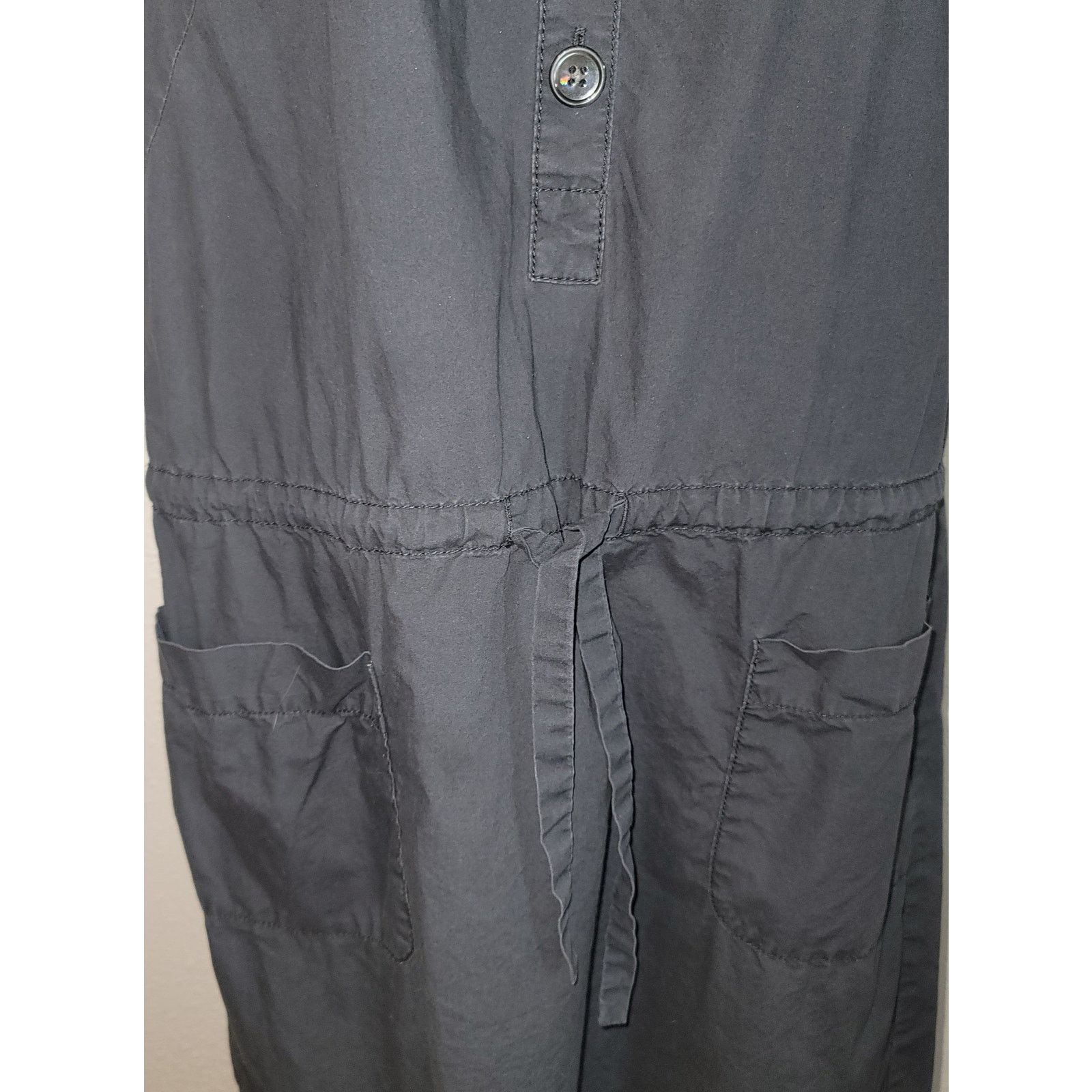 Other J. Crew Charcoal Mini A-Line Dress Small Front Pockets Size S / US 4 / IT 40 - 2 Thumbnail