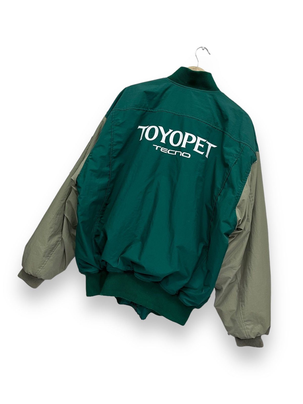 Other 🏁🔥TOYOTA TECNO TOYOPET JAPAN Quilted Lined Bomber Jacket Size US L / EU 52-54 / 3 - 5 Thumbnail