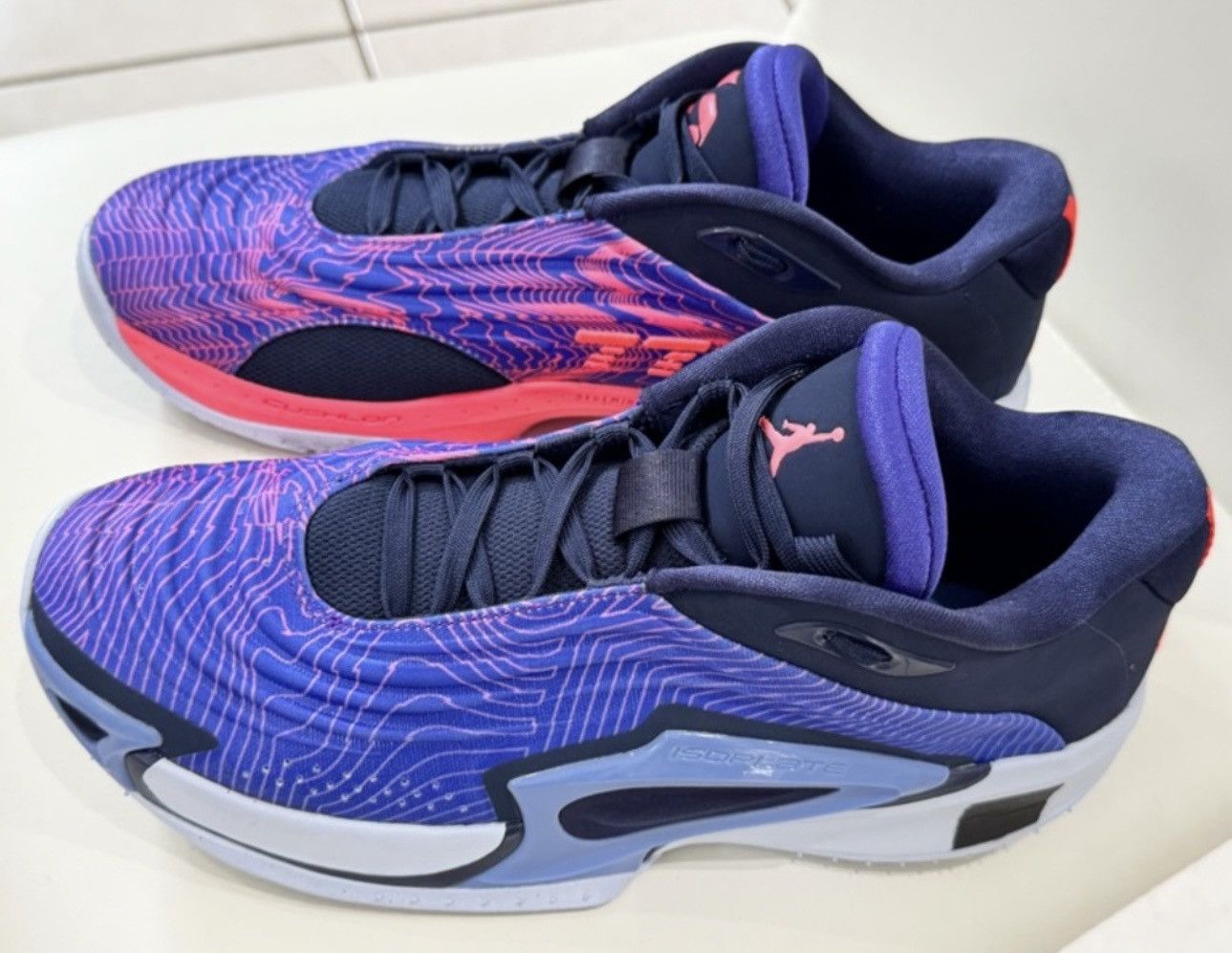 JordanLuca Nike Jordan Luka 3 Purple Comet Hot Punc FQ1284-500, Size US 10.5 / EU 43-44 - 2 Thumbnail