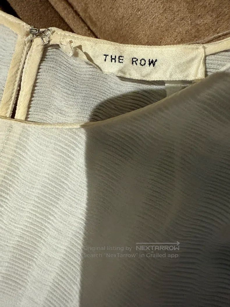 The Row The row Silk pleated vest Size XS / US 0-2 / IT 36-38 - 2 Thumbnail