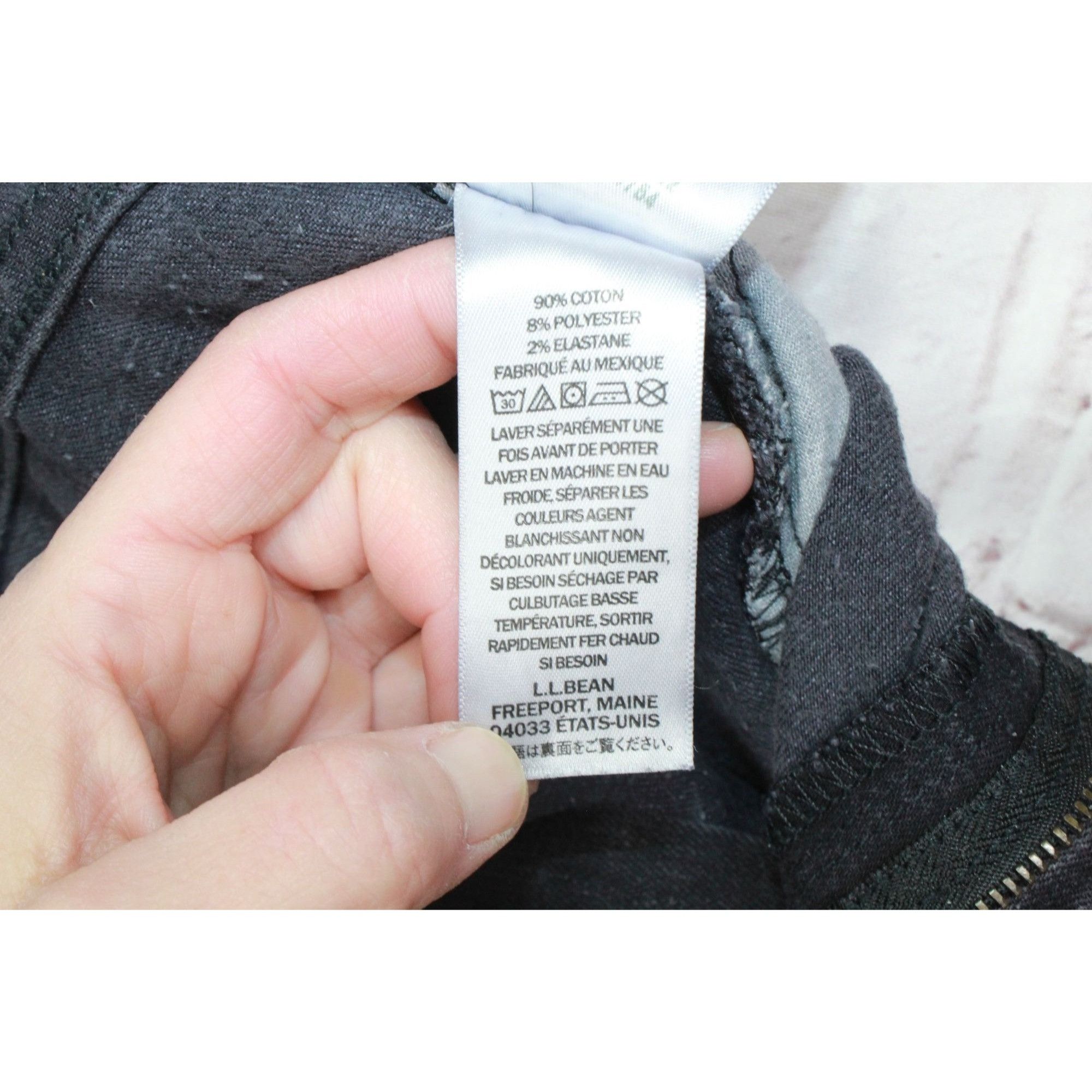 L.L. Bean LL Bean True Shape Jeans High Rise Straight Leg Faded Size 28" / US 6 / IT 42 - 9 Thumbnail