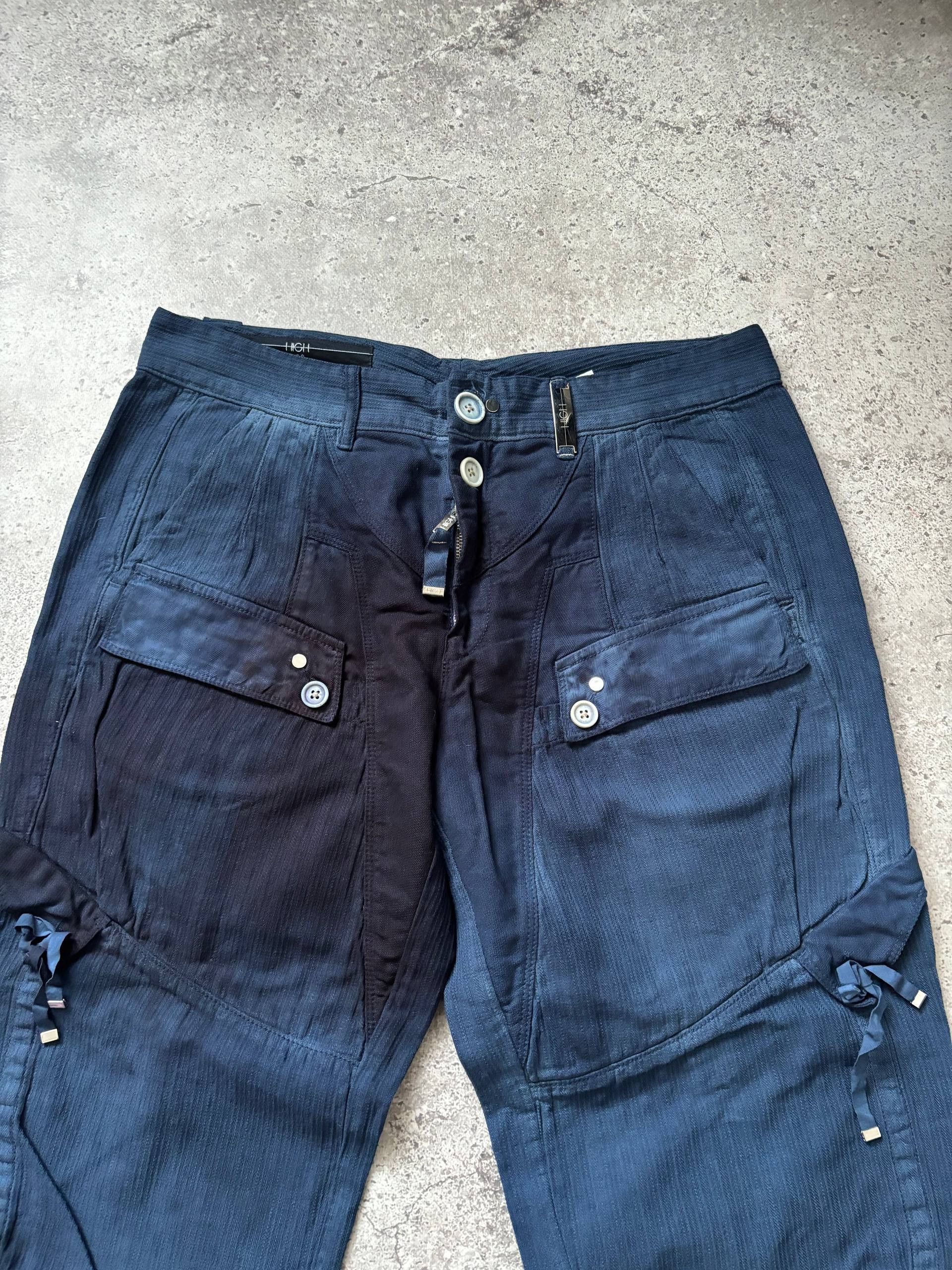 Japanese Brand Avant Garde Designer High Use Washed Cargo Pants Size US 32 / EU 48 - 4 Thumbnail
