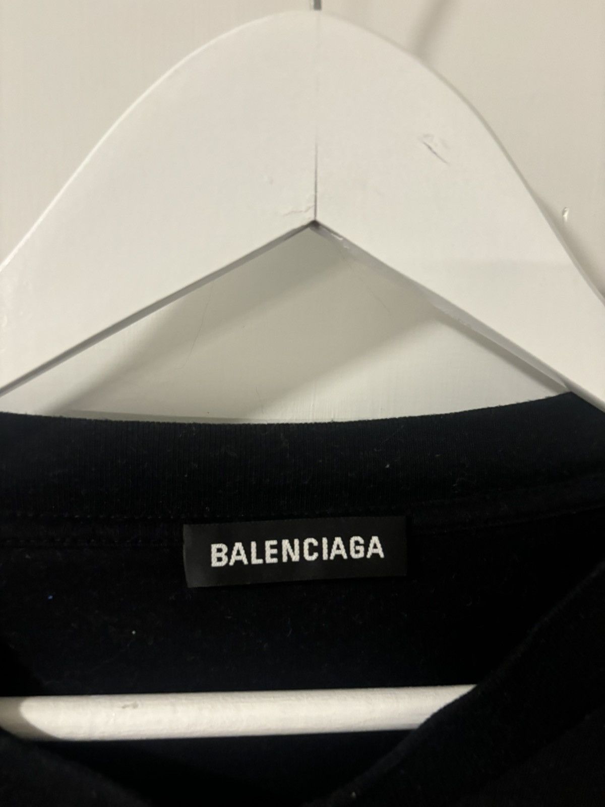 Balenciaga Paris logo tee Size US L / EU 52-54 / 3 - 2 Thumbnail