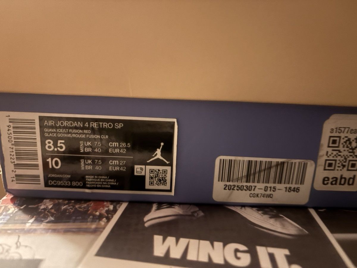Jordan Brand × Union LA Union la air jordan 4 Size US 8.5 / EU 41-42 - 1 Thumbnail