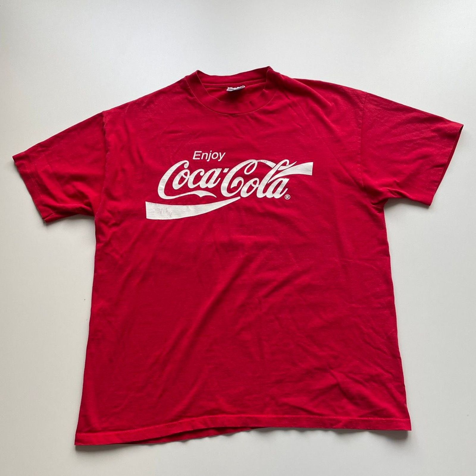 Coca Cola × Vintage Vintage 90s Coca Cola Coke Sun Moon Tee Shirt