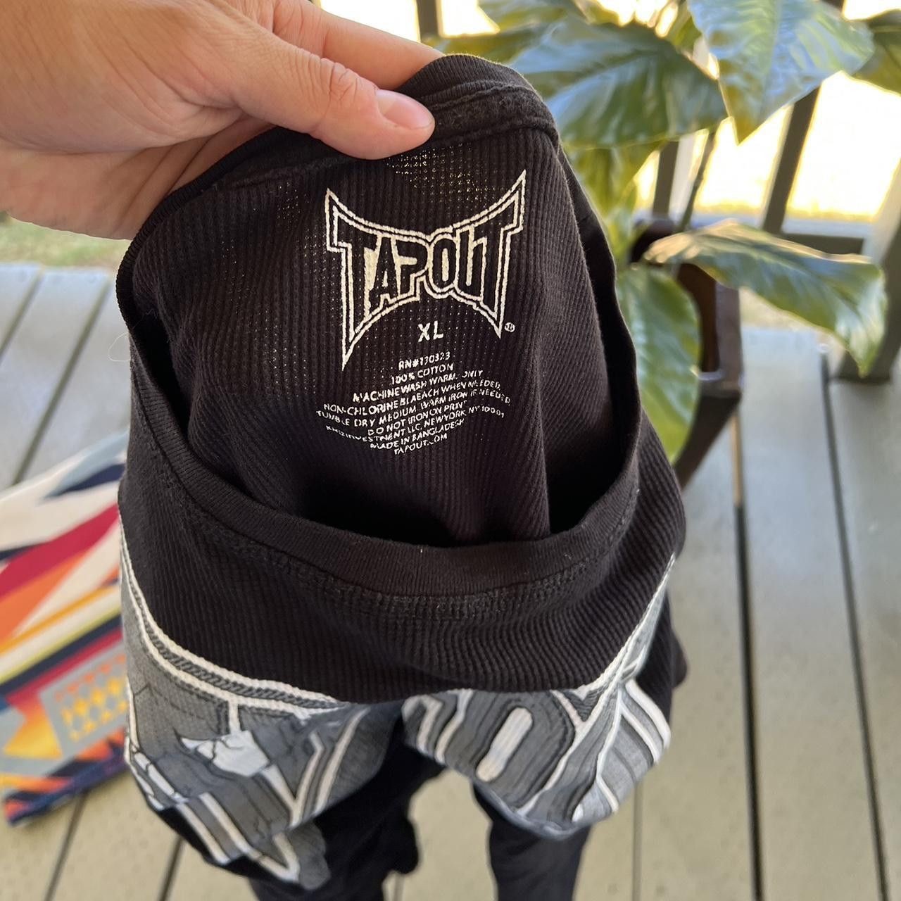 Tapout Vintage Y2K TAPOUT Sweatshirt Grunge Affliction Style Size US XL / EU 56 / 4 - 5 Thumbnail