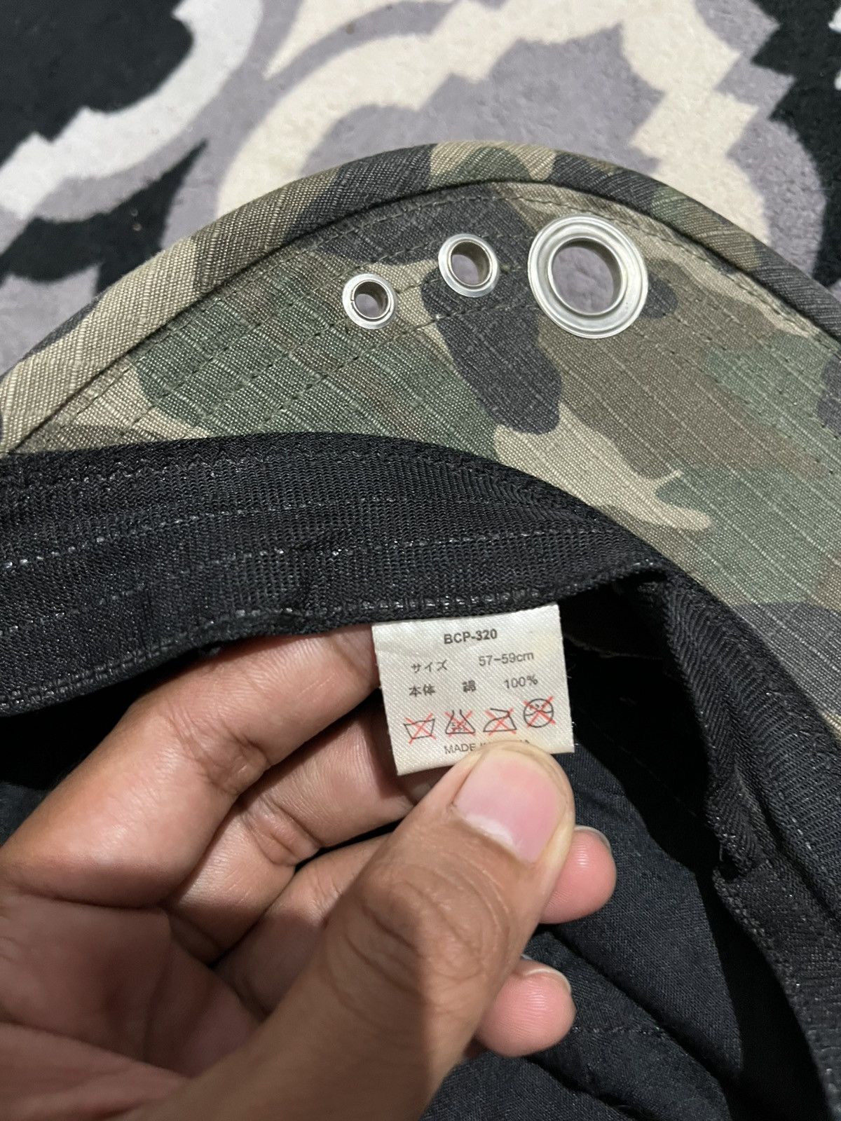 Hysteric Glamour Y2k unknwn camo comando punk hats Size ONE SIZE - 4 Thumbnail