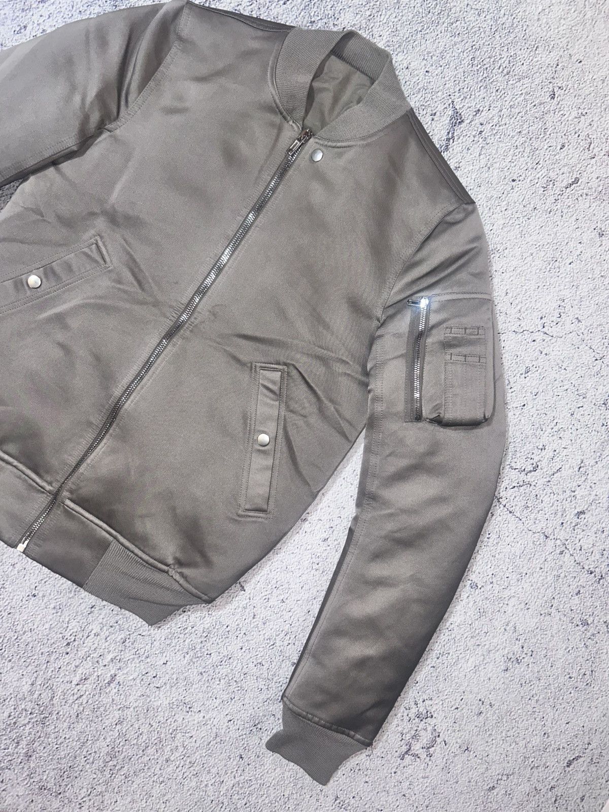 Rick Owens Rick Owens Bomber Jacket Glitter Mainline Down Filled Size US S / EU 44-46 / 1 - 2 Thumbnail