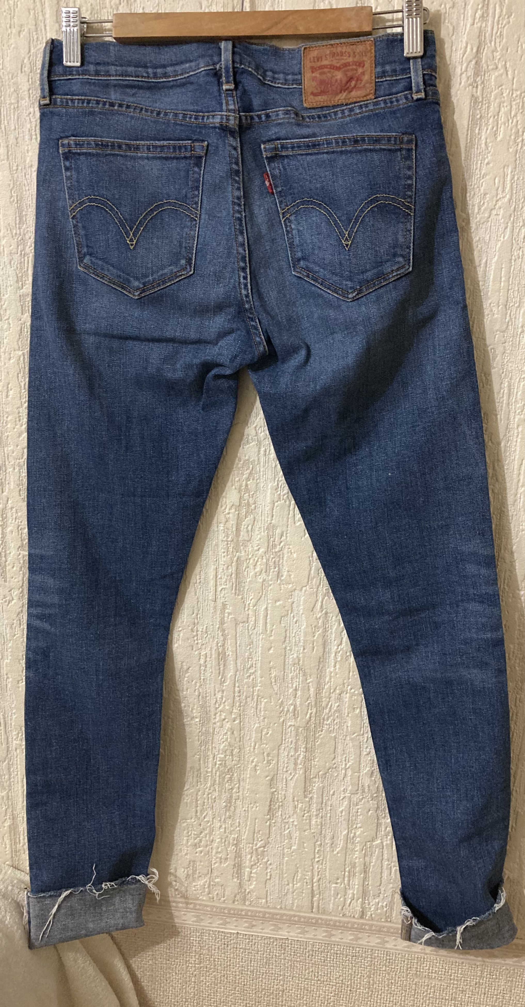 Levi's Levis White Oak Skinny Limited Edition Selvedge Montego Blue Size 26" / US 2 / IT 38 - 15 Thumbnail