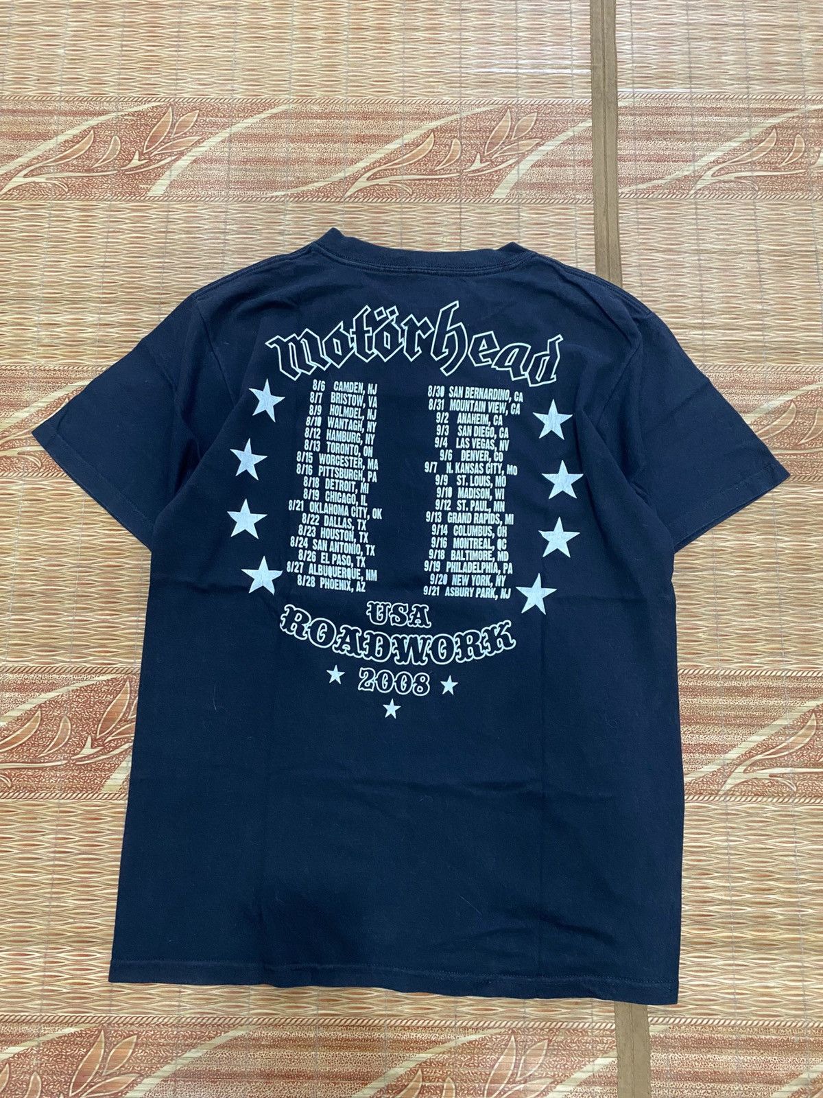 Band Tees × Vintage 💸BINDINGOFFER💸Motorhead Roadwork 2008 Size US M / EU 48-50 / 2 - 3 Thumbnail