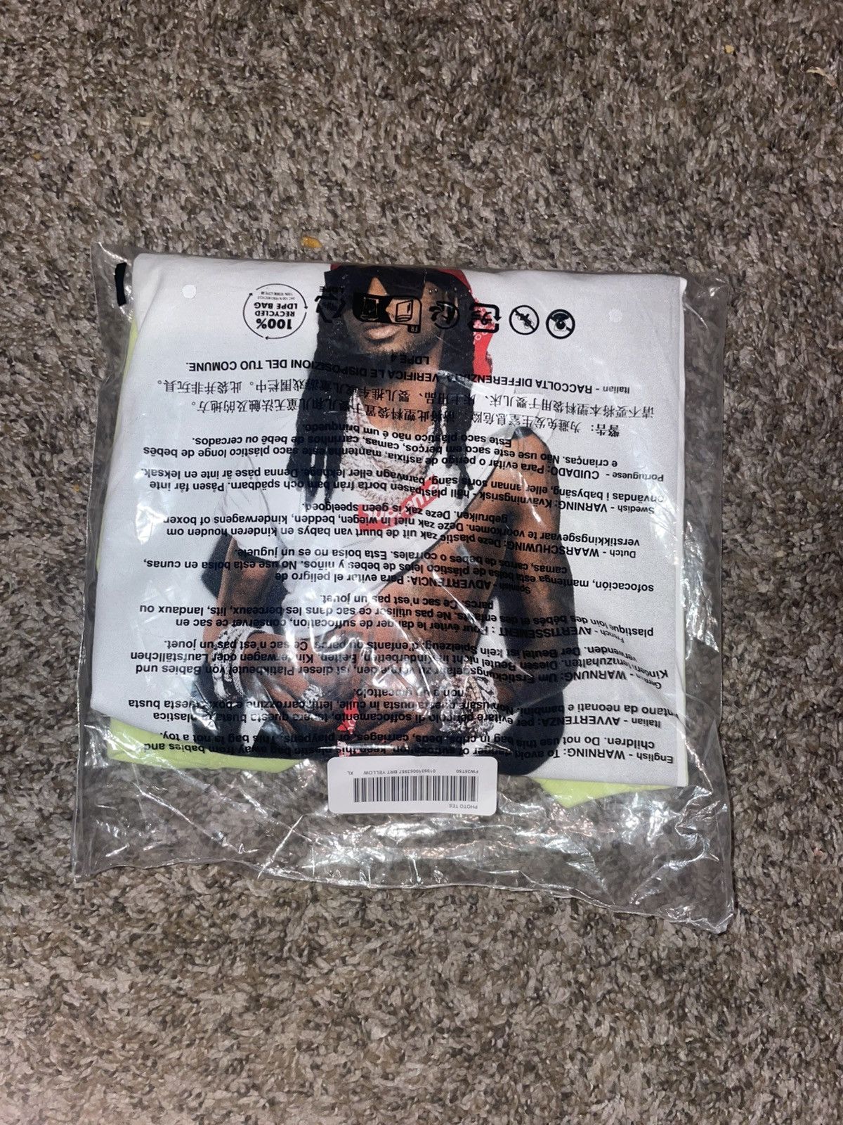 Supreme Supreme Playboi Carti Tee Size US XL / EU 56 / 4 - 1 Thumbnail
