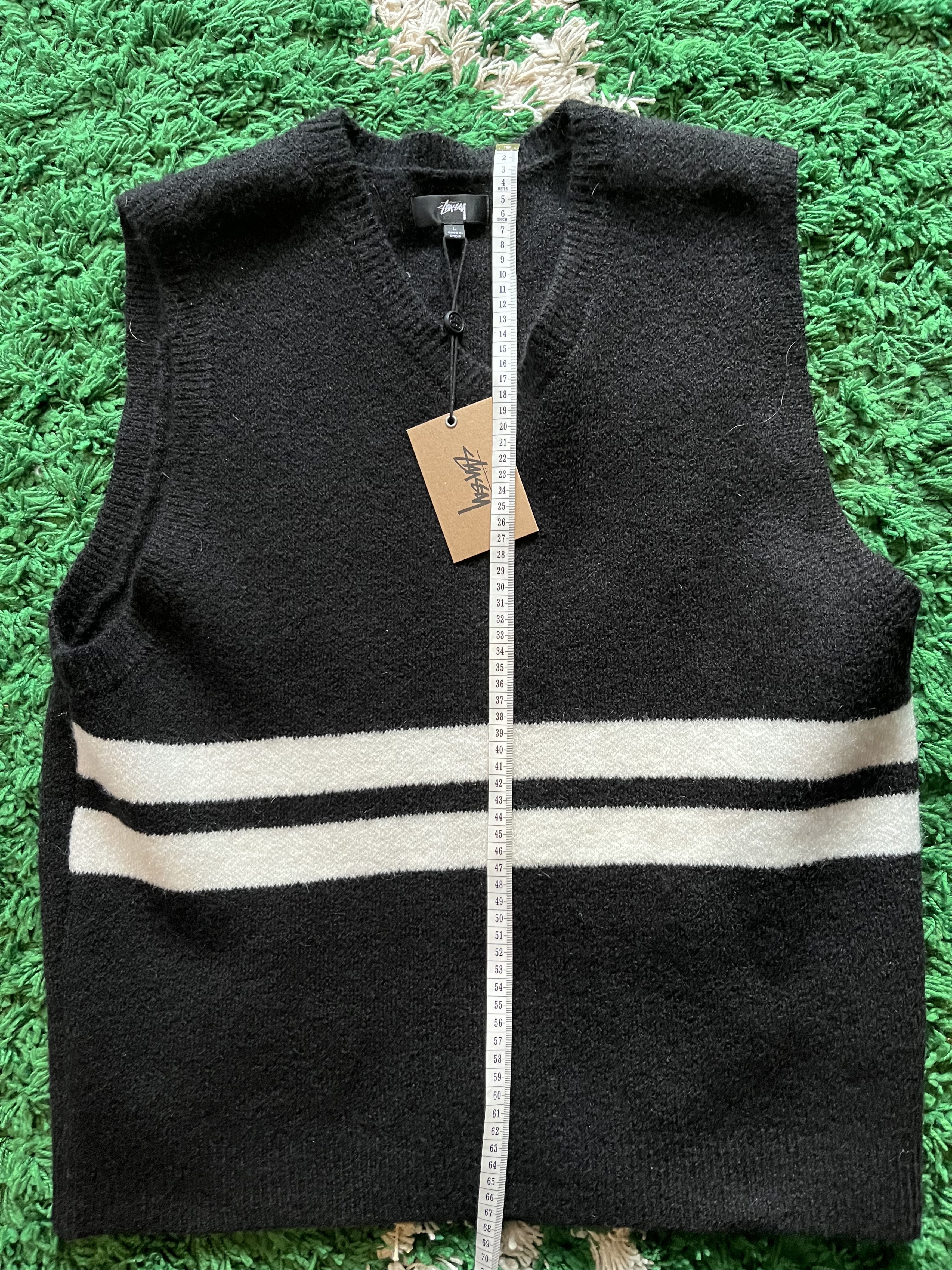 Stussy Stussy knit vest 8 ball Size US L / EU 52-54 / 3 - 3 Thumbnail