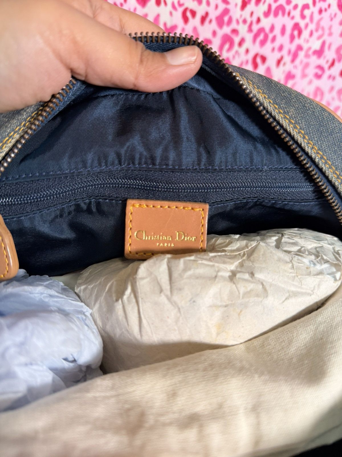 Dior Dior Baby Saddle Bowler Bag Size ONE SIZE - 5 Thumbnail