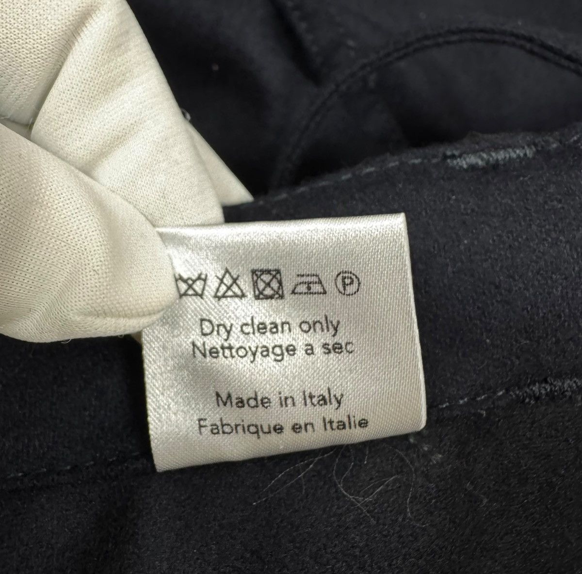 Joseph Joseph Lana Wool Trousers Navy Blue size 34 Size 25" / US 0 / IT 36 - 13 Thumbnail