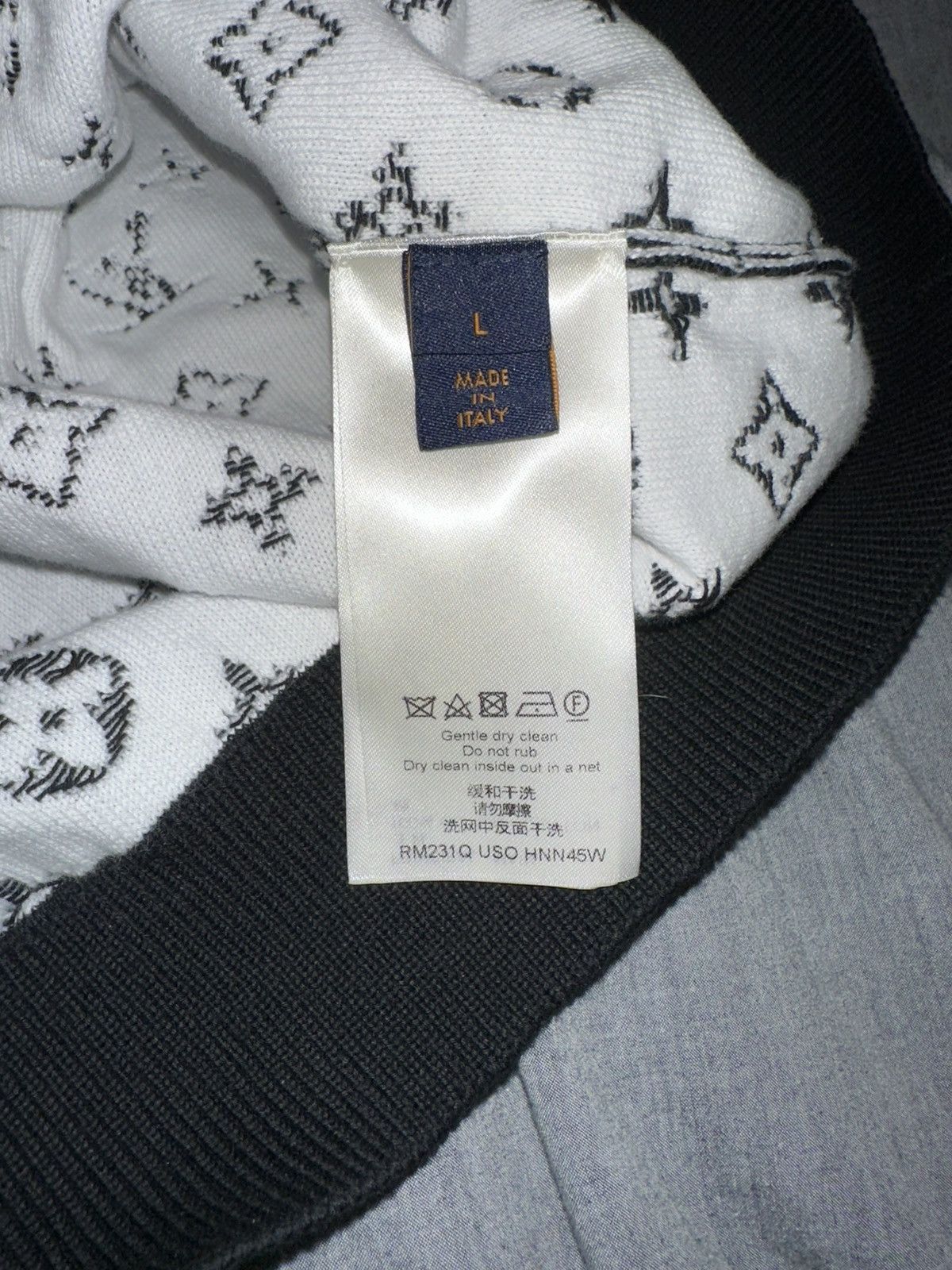Louis Vuitton Louis Vuitton monogram LV logo sweatshirt/hoodie Size US L / EU 52-54 / 3 - 6 Thumbnail