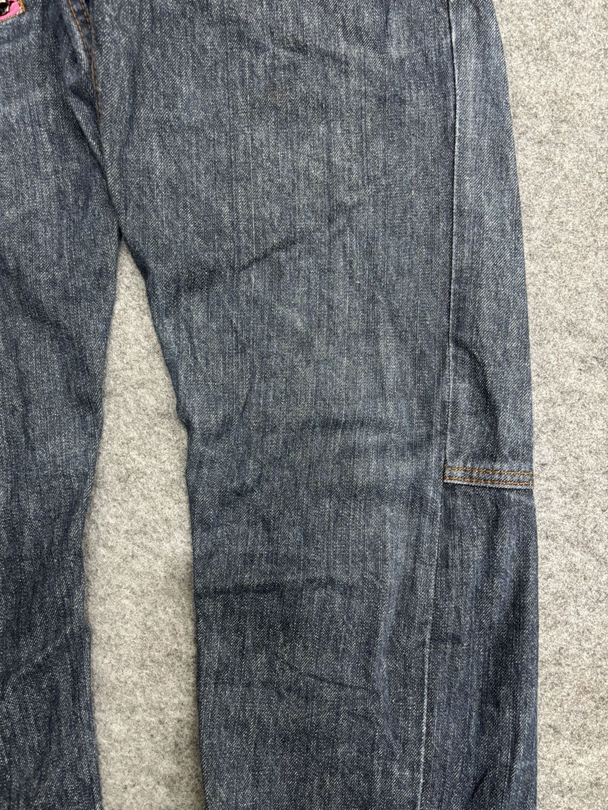 Japanese Brand 💥Double Waist💥Dominate Cool Design Zipper Denim F590 Size US 30 / EU 46 - 7 Thumbnail