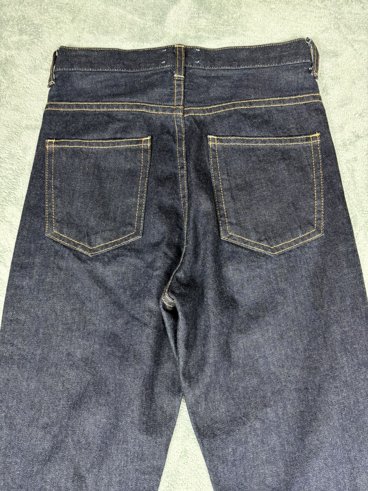 Le Grande Bleu (L.G.B.) Serge de bleu Stud Denim. S0307 Size 26" / US 2 / IT 38 - 8 Thumbnail