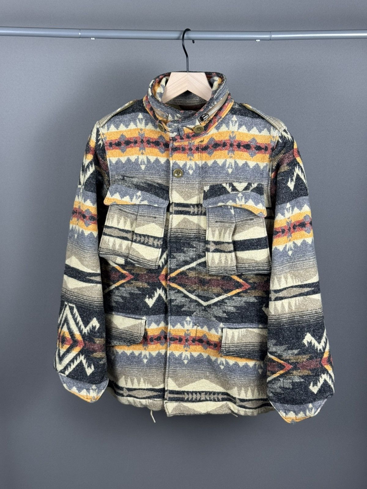 Kapital Kapital Kiro Hirata Wool Blend Heavy Jacket Multipocket Size US XS / EU 42 / 0 - 2 Thumbnail