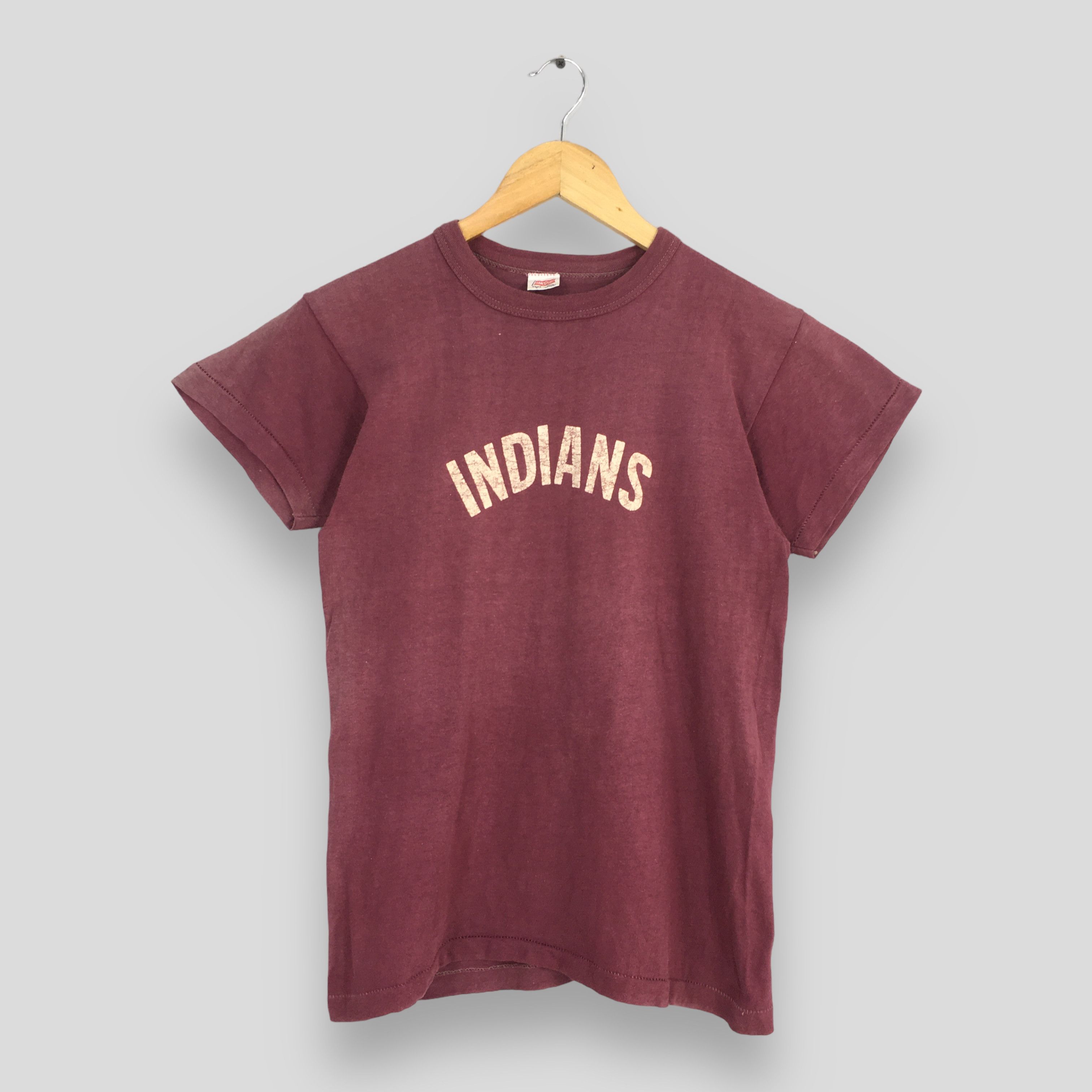 Hanes × Russell Athletic × Vintage Vintage 1960's Hanes Sport Indians Plainfield Tshirt Small Size S / US 4 / IT 40 - 1 Thumbnail