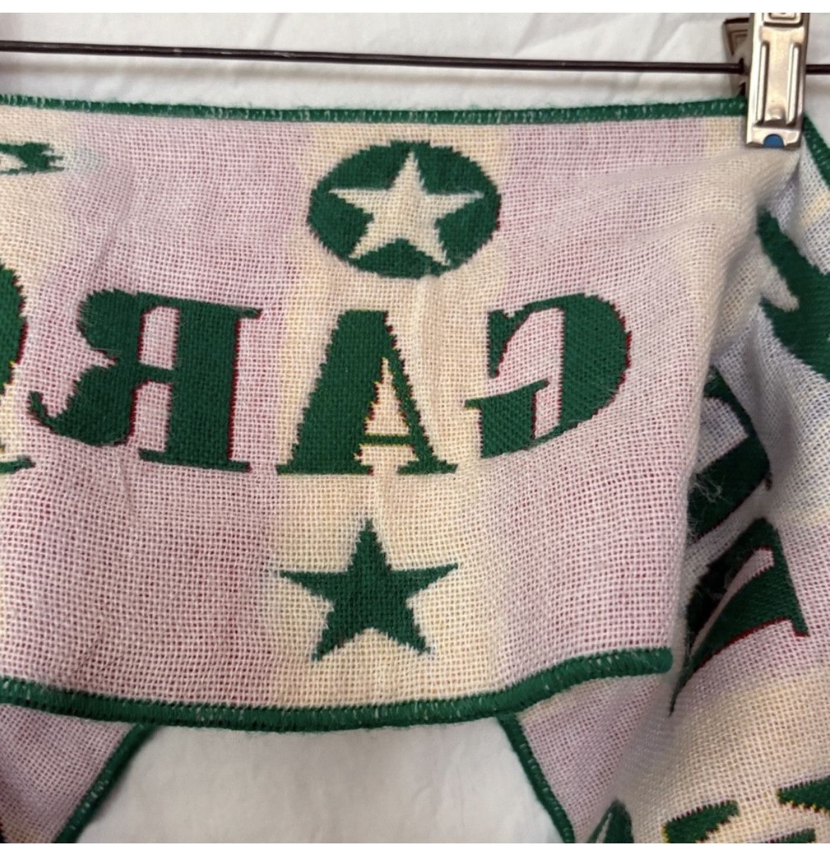 Comme des Garcons Comme Des Garçon Fighter Scarf Football Hype Streetwear Size ONE SIZE - 6 Thumbnail