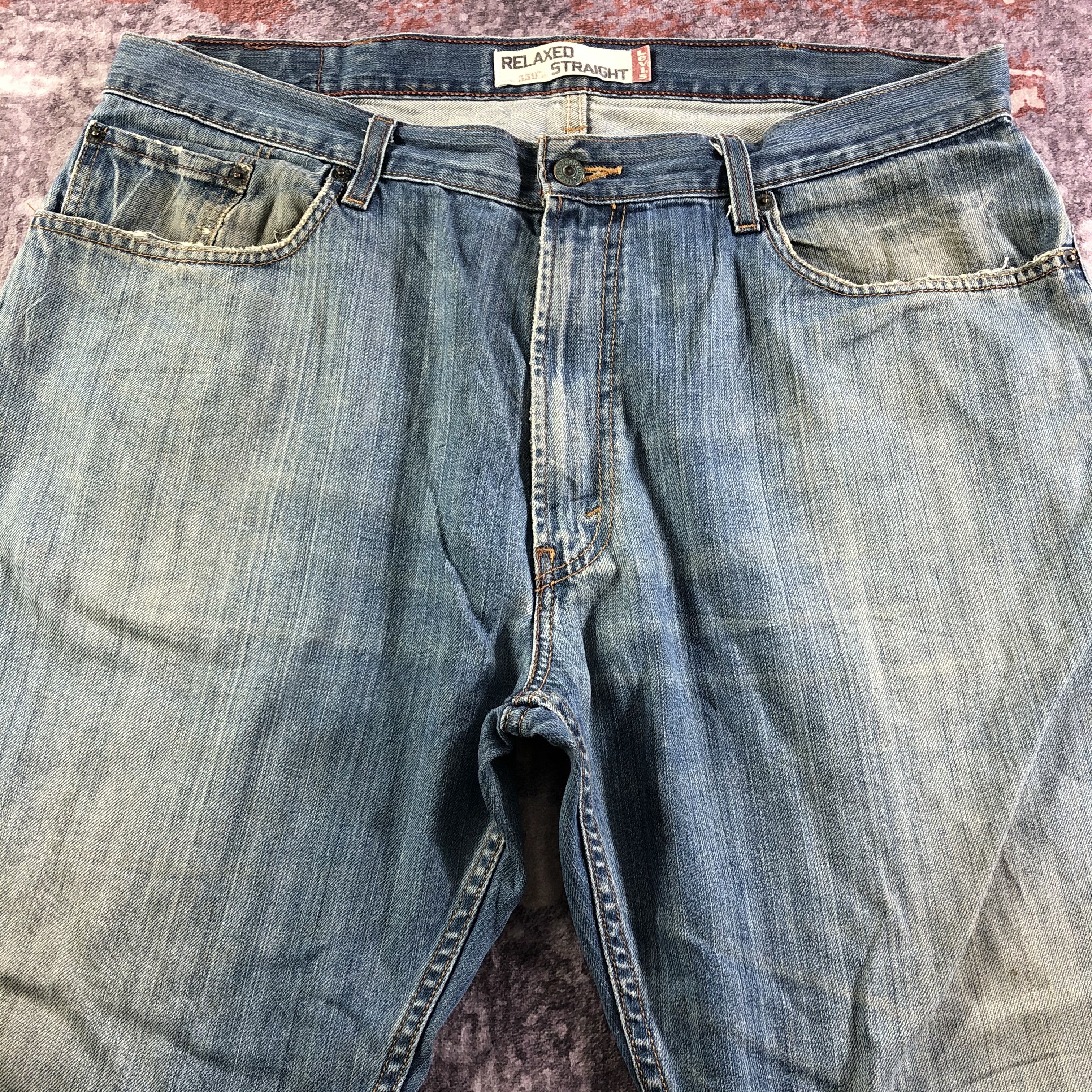 Levi's × Vintage Vintage Blue Wash Levis 559 Jeans-JM3389 Size US 40 / EU 56 - 3 Thumbnail