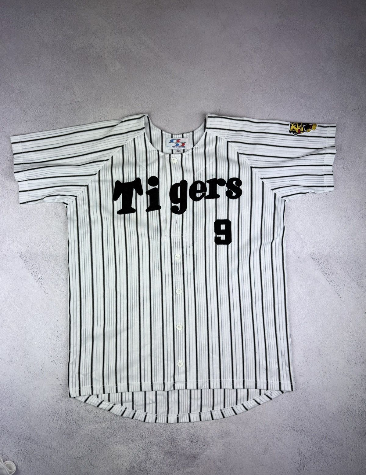 Other VINTAGE Hanshin Tigers Baseball Jersey #9 FUJIMOTO Size L Size US L / EU 52-54 / 3 - 1 Thumbnail