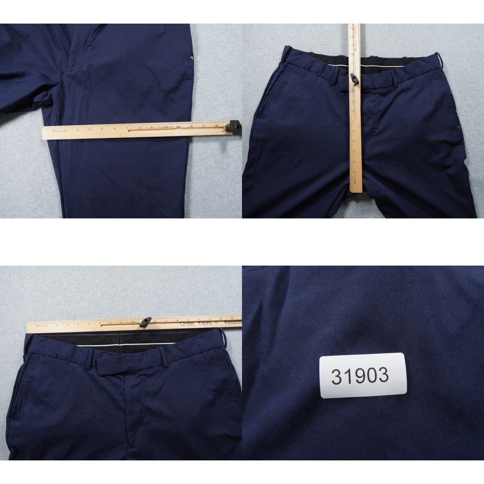 RLX Ralph Lauren Rlx Ralph Lauren Pants Mens 36x31 Blue Trousers Golf Business Work Dress Preppy Size US 36 / EU 52 - 9 Thumbnail