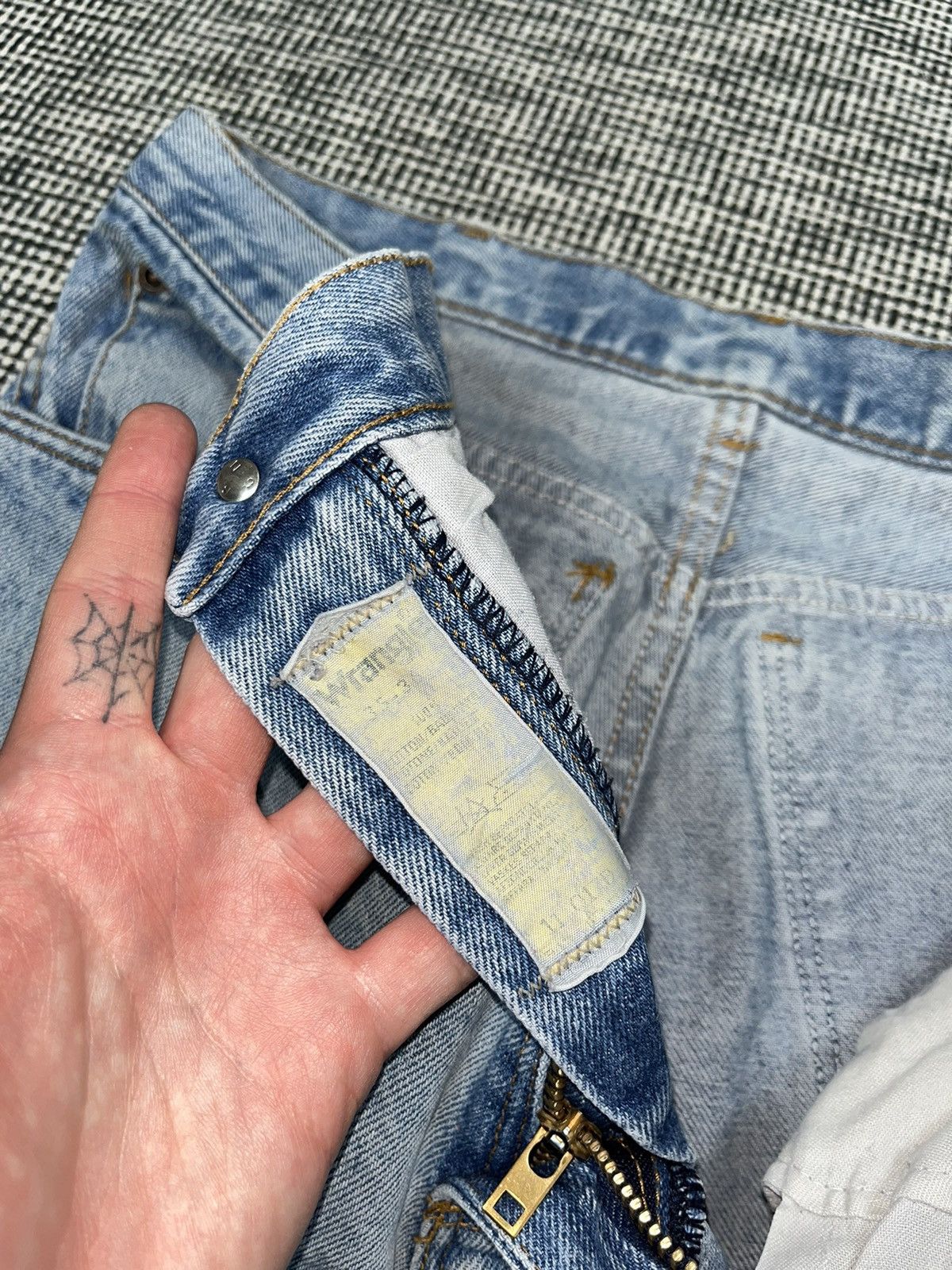 Other Light blue 80s wrangler jeans fade washed cowboy americana Size US 32 / EU 48 - 6 Thumbnail
