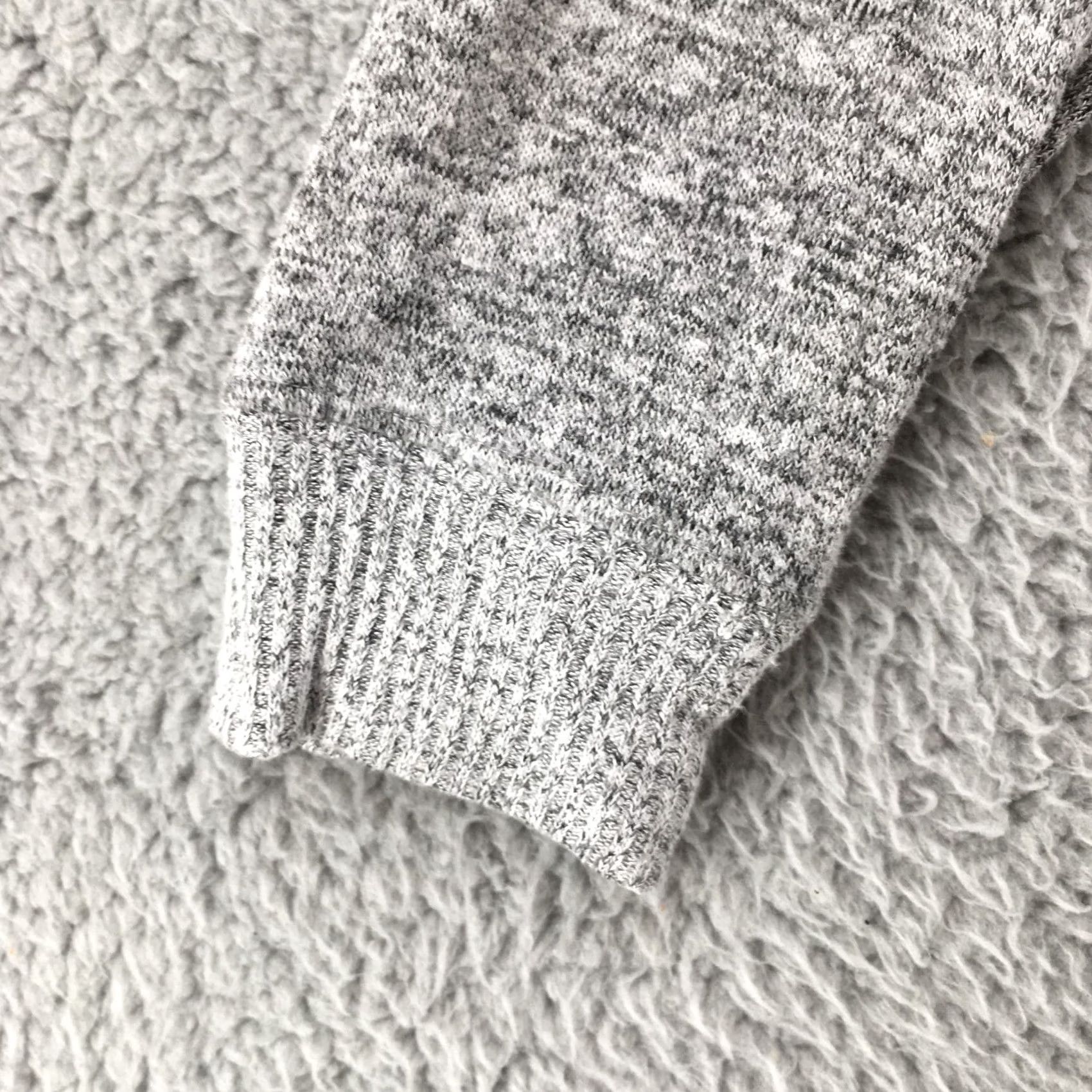 Vintage Philosophy Sweater Womens M Gray Crew Neck Long Sleeve Pullover Knit Casual Size M / US 6-8 / IT 42-44 - 5 Thumbnail