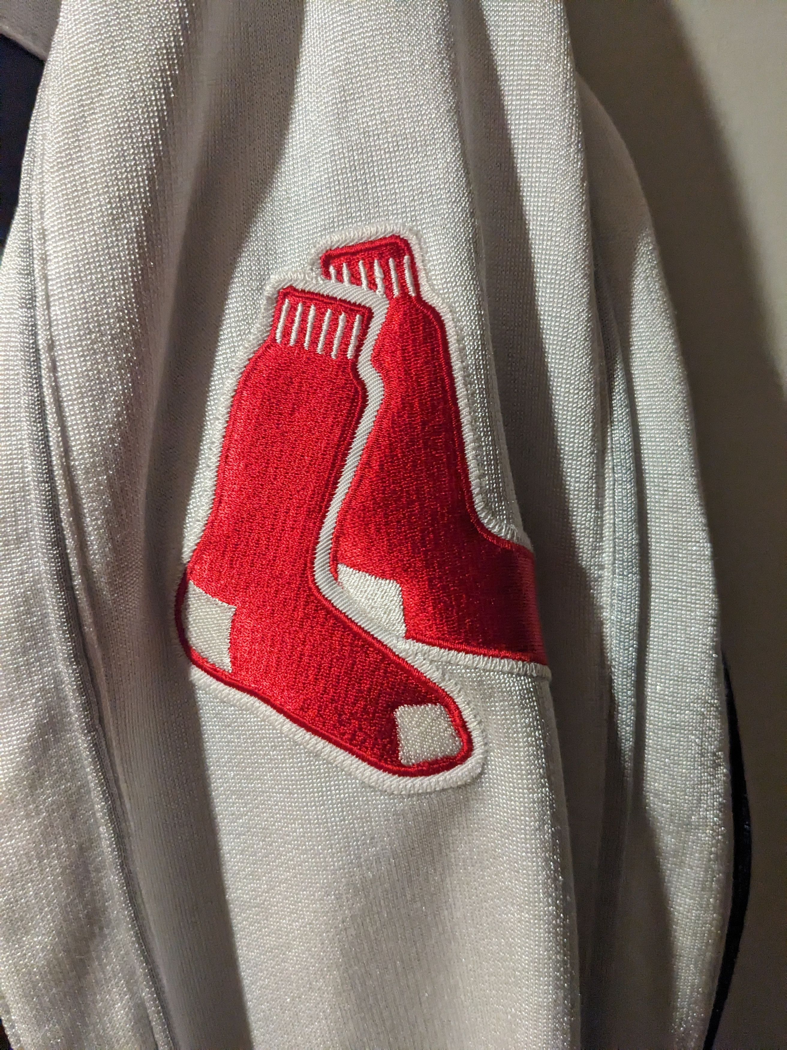 MLB × Vintage Vintage 90s Boston Red Sox Majestic Large Full Zip Jacket Size US L / EU 52-54 / 3 - 3 Thumbnail