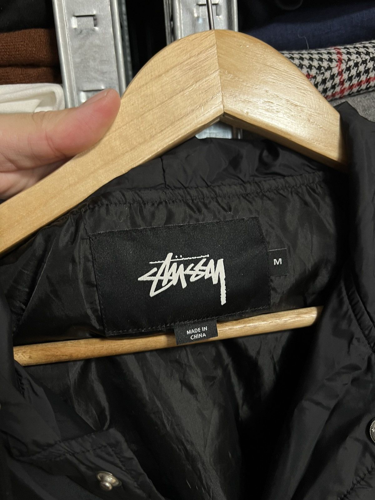 Stussy Stussy Jacket Nylon Hooded Windbreaker Rain Long Coat Logo Size US M / EU 48-50 / 2 - 6 Thumbnail