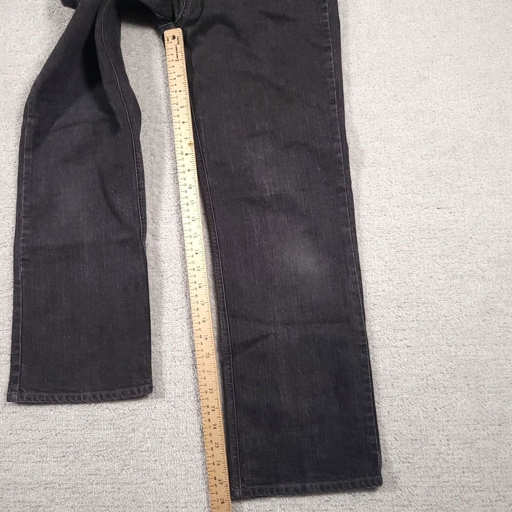 Old Navy VINTAGE Old Navy Jeans Women's 4 Long Mid-Rise Black Y2K Relaxed 90s Mom Straight Pants Girls? Size 27" / US 4 / IT 40 - 7 Thumbnail