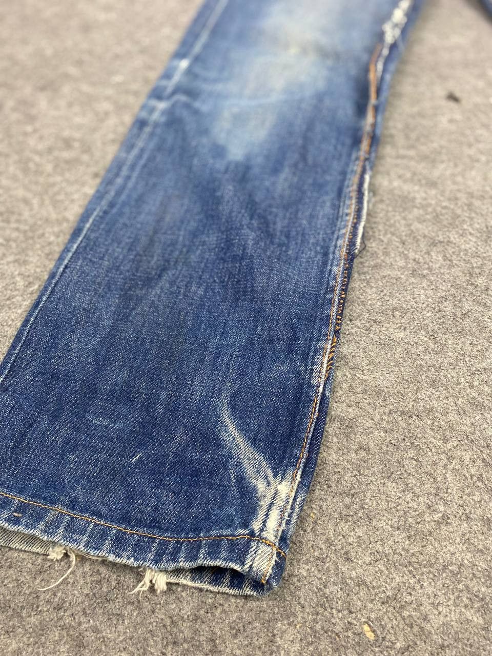 A.P.C. vintage APC japan selvedge distressed denim nice design Size US 33 - 13 Thumbnail