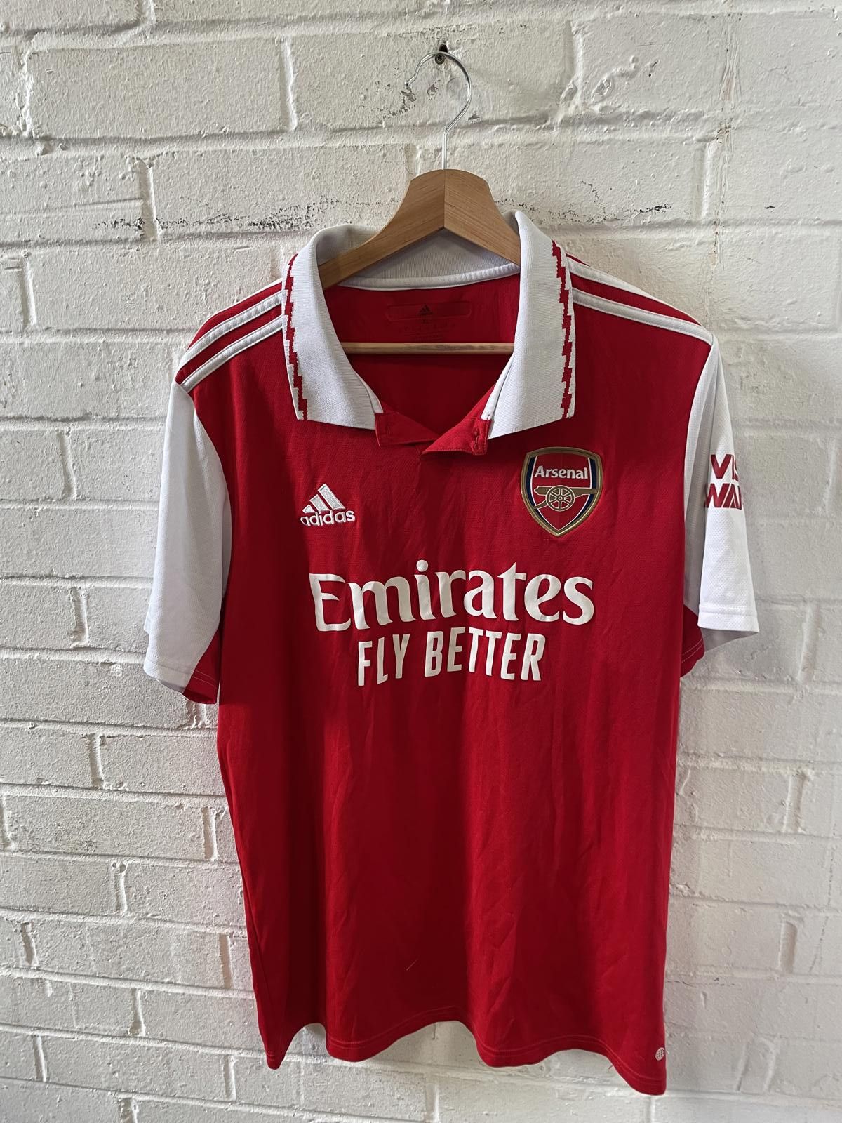 Adidas Arsenal Football Club Home Soccer Jersey Size ONE SIZE - 1 Thumbnail
