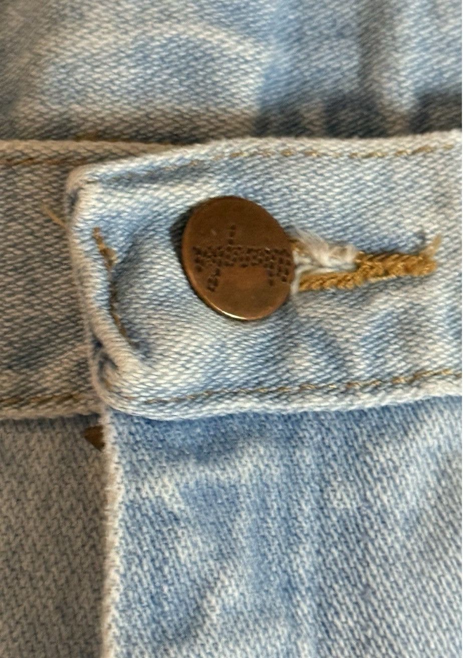 Wrangler Wrangler 10MWZGH Women's High Rise Straight Leg Jeans 11x34 Size 32" / US 10 / IT 46 - 9 Thumbnail