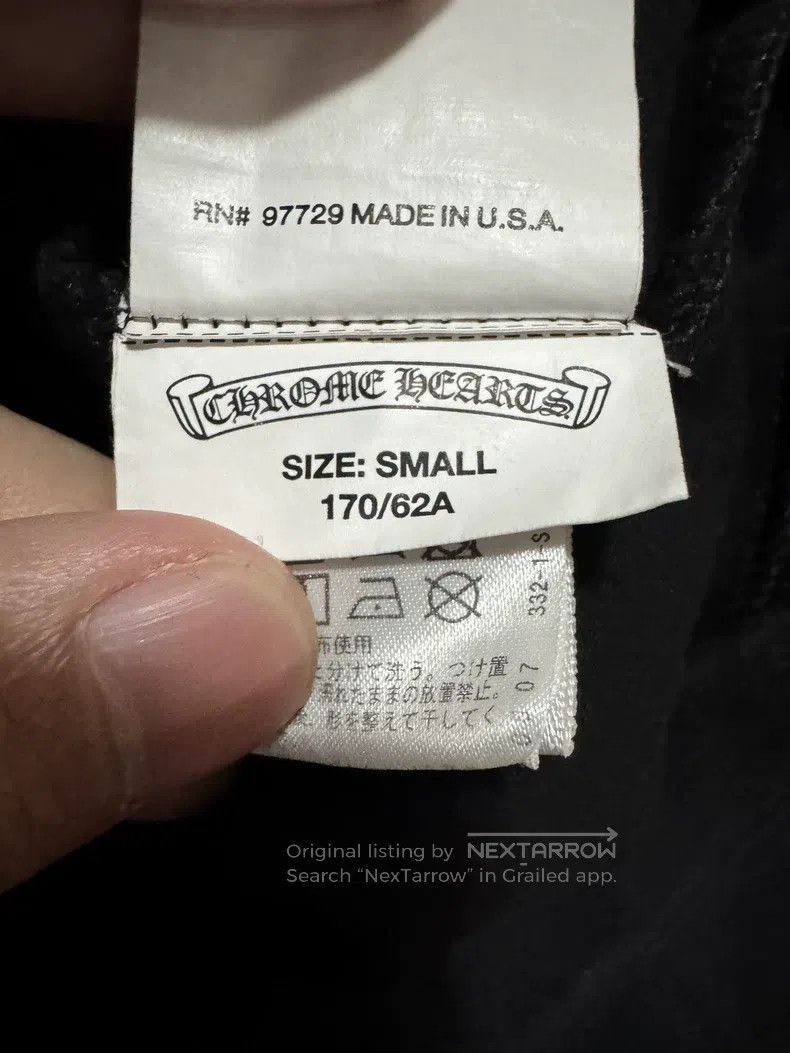 Chrome Hearts CHROME HEARTS Size S Classic black leggings Size US 30 / EU 46 - 4 Thumbnail