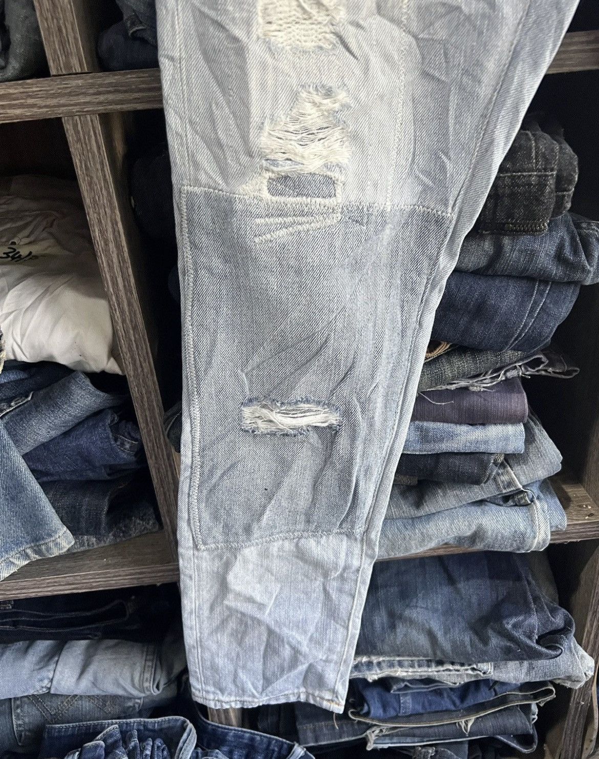 Denim & Supply Ralph Lauren 🔥Denim & Supply Ralph Lauren Distressed Denim Size 29" - 8 Thumbnail