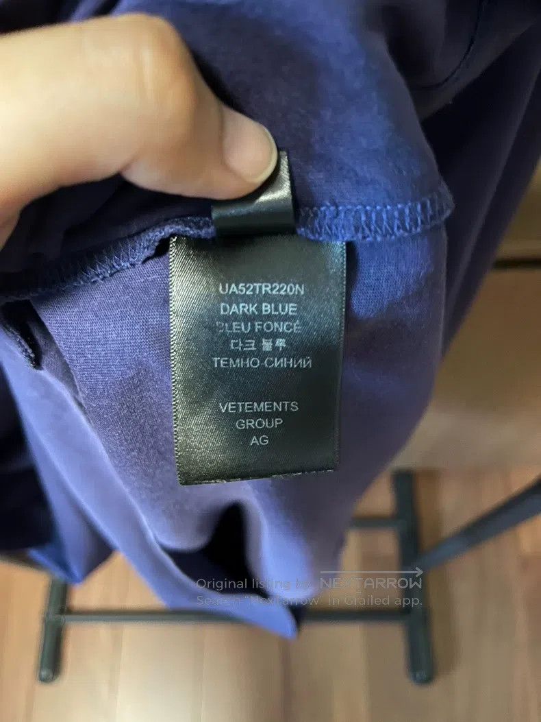 Vetements Vetements Short Sleeve M Size Size US M / EU 48-50 / 2 - 6 Thumbnail