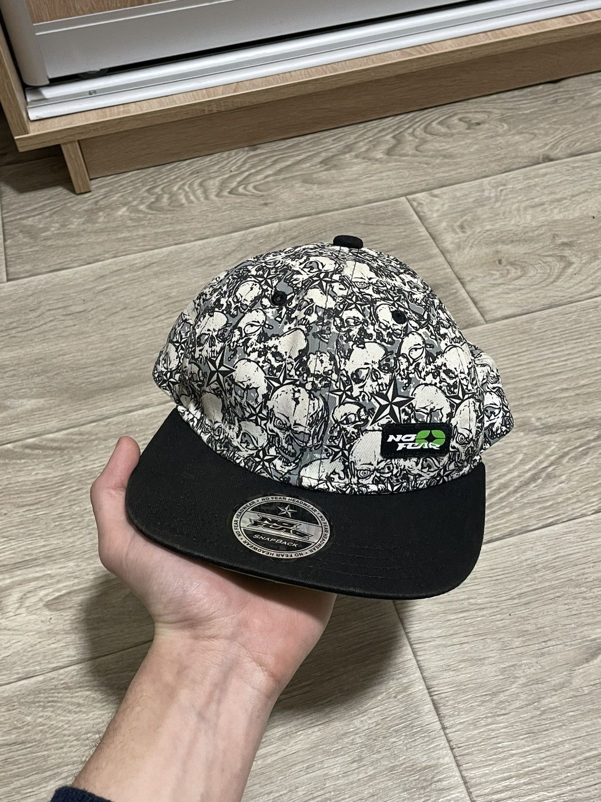 No Fear × Vintage Vintage No Fear skeleton cap Hat Size ONE SIZE - 1 Thumbnail