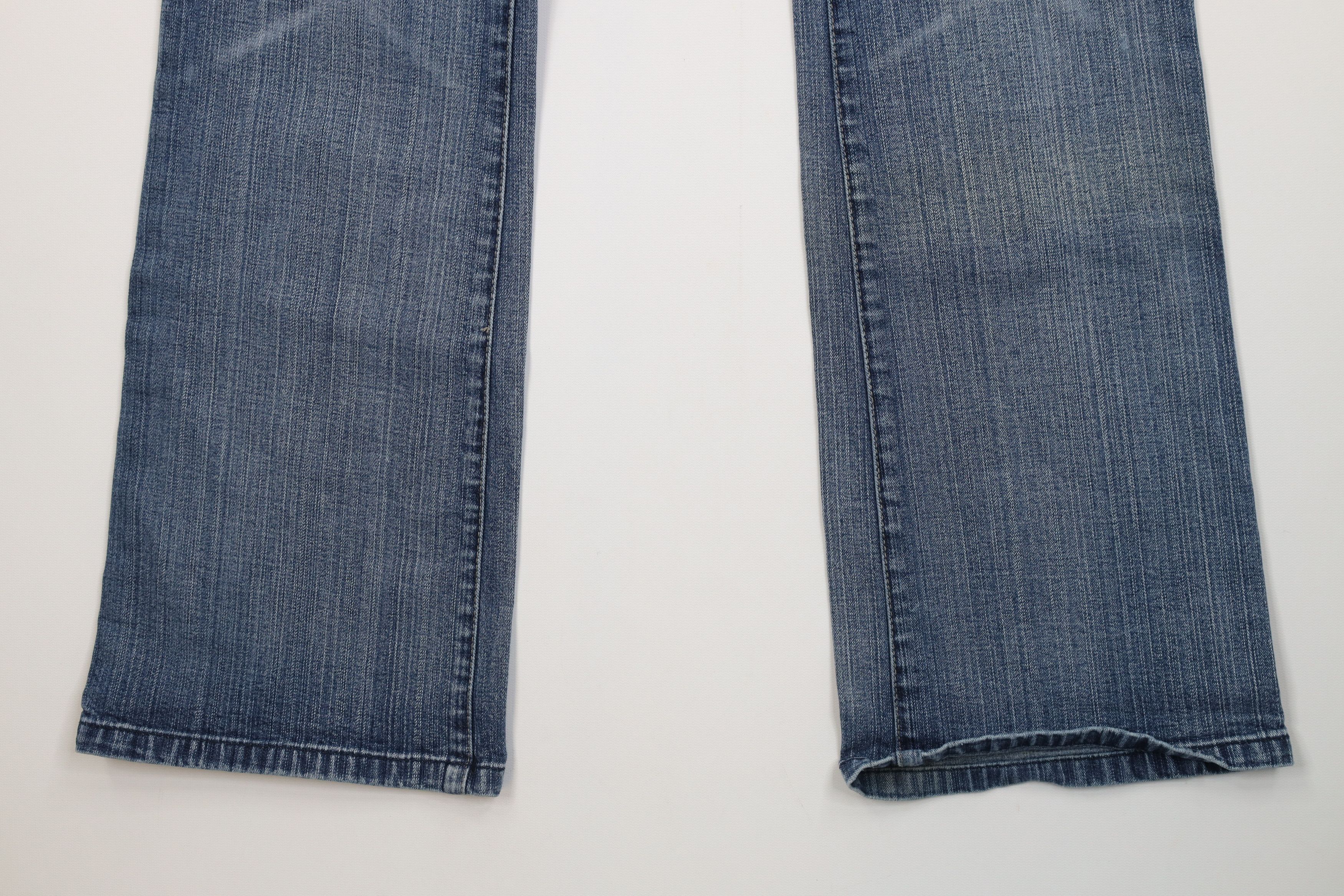 Vintage Vintage Y2K Jessica Simpson Wide Leg Denim Jeans Stretch Size 30" / US 8 / IT 44 - 4 Thumbnail