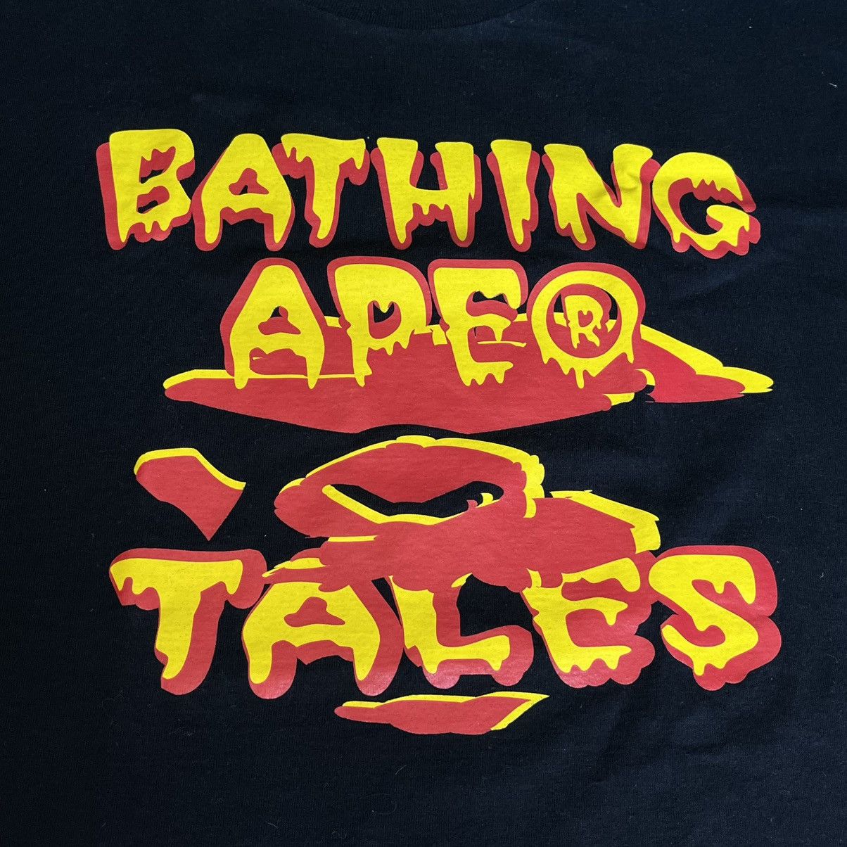 Bape Rare OG Bape A Bathing Ape Tales Evil Reborn Graphic T Shirt Size US XL / EU 56 / 4 - 5 Thumbnail