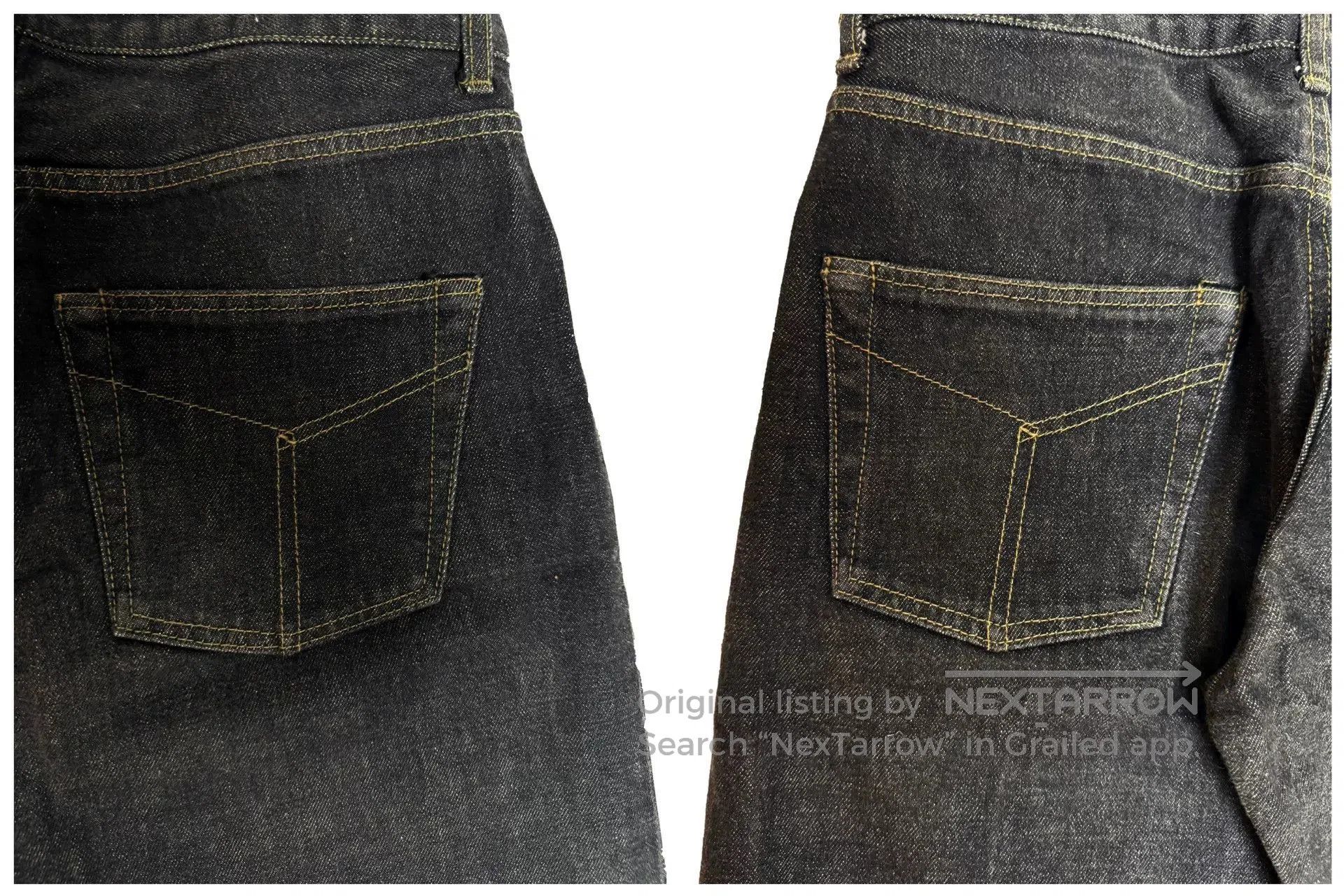 Yohji Yamamoto Yohji Yamamoto Selvedge Indigo Straight Jeans. Size US 40 / EU 56 - 5 Thumbnail